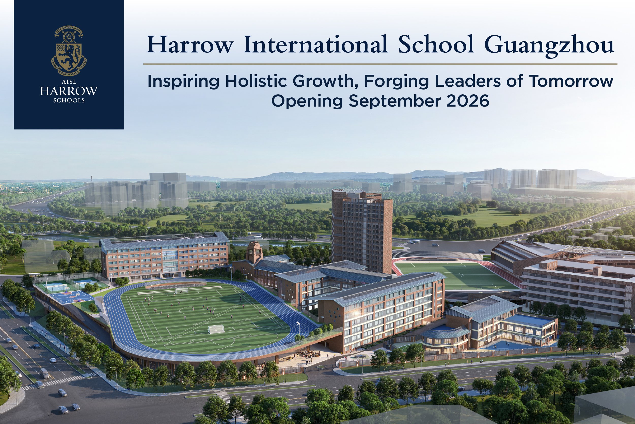 Opening September 2026:  AISL Group Celebrates Topping-Out Ceremony for Harrow International School Guangzhou