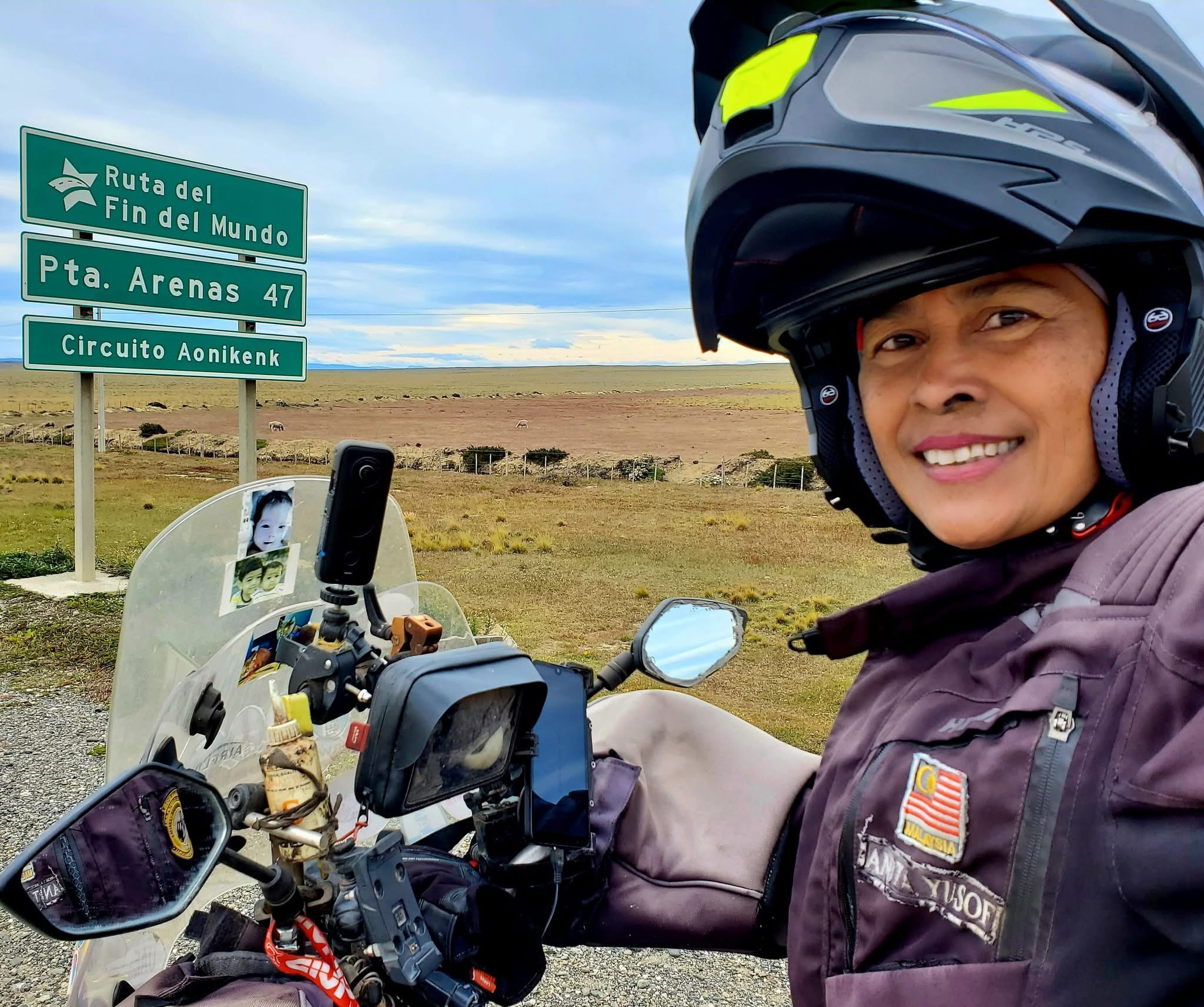 The Malaysian woman on a historic motorbike quest