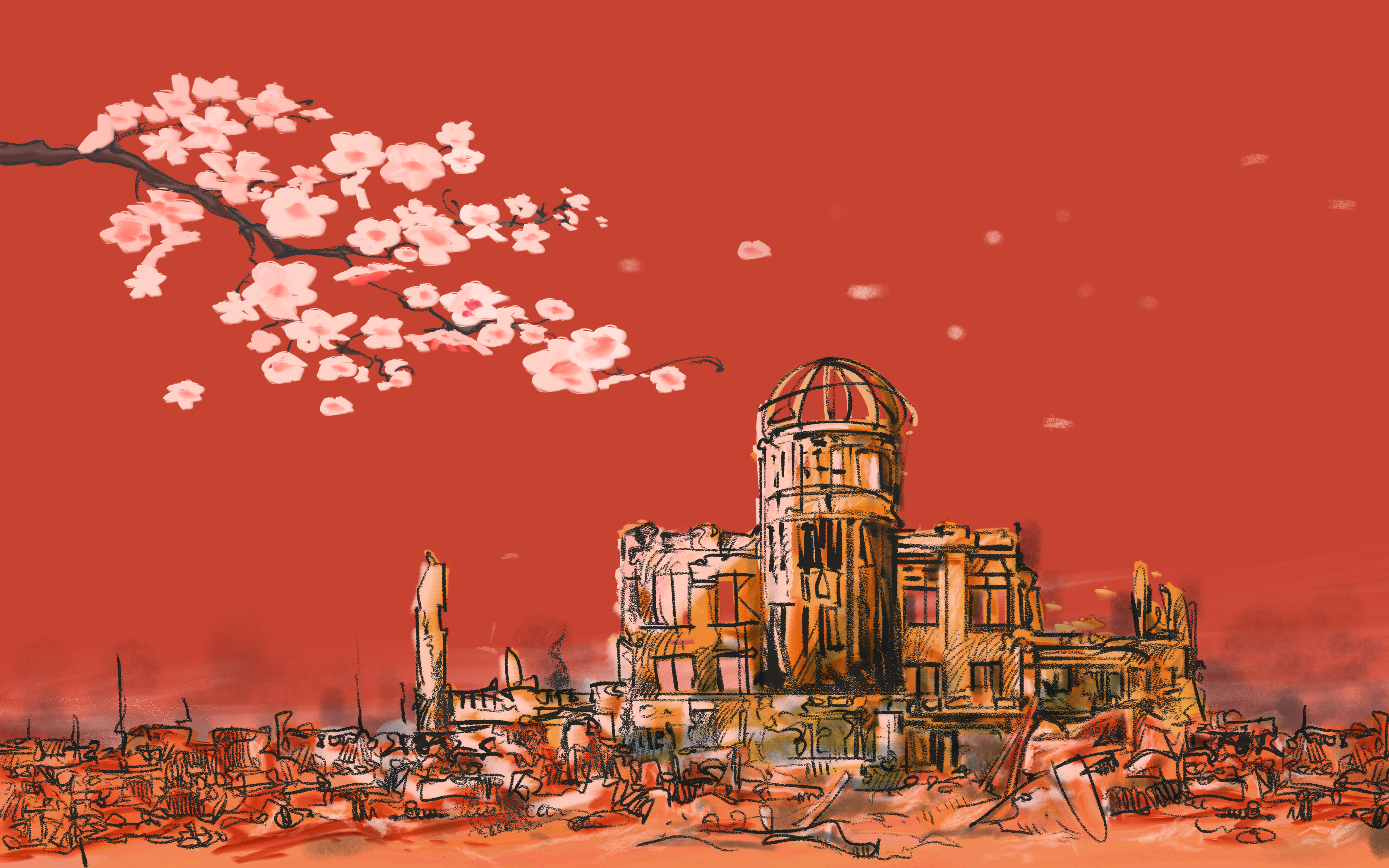Visualising Hiroshima and Nagasaki casualties, the world’s first atomic attacks