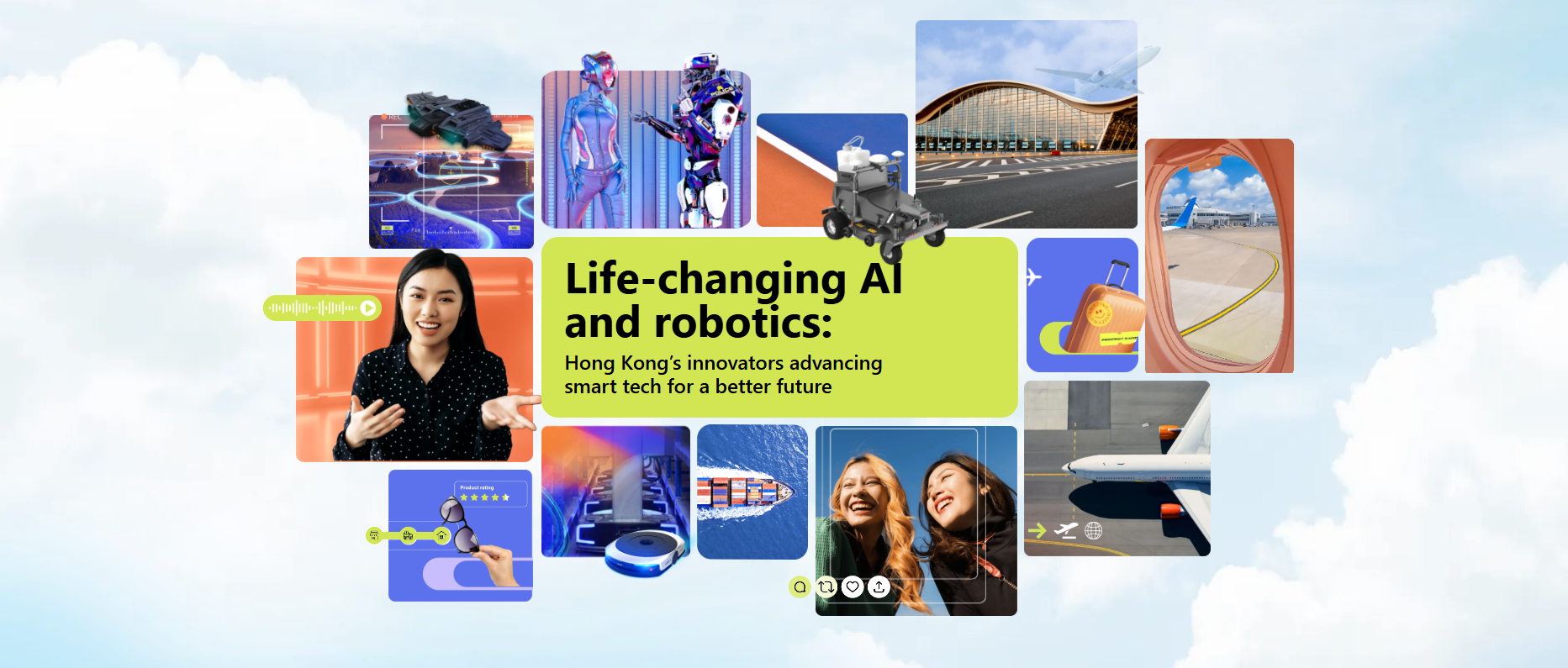 Life-changing AI and robotics:​ Hong Kong’s innovators advancing smart tech for a better future
Find out how the city’s tech entrepreneurs developed trailblazing ideas that are not only transforming industries worldwide, but our everyday activities as well.​