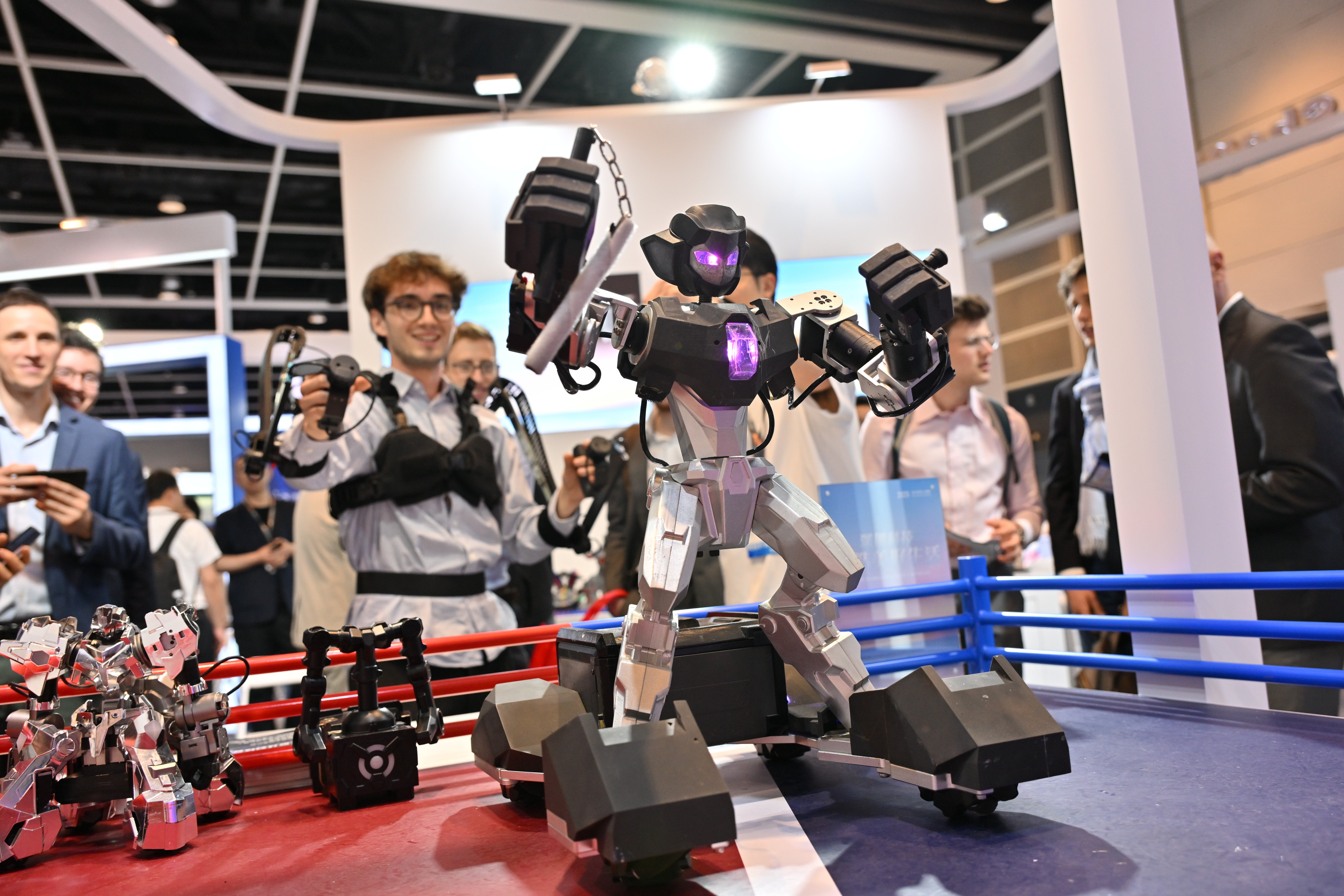 scmp.com - Advertising partner - AI in action drives Hong Kong tech fairs