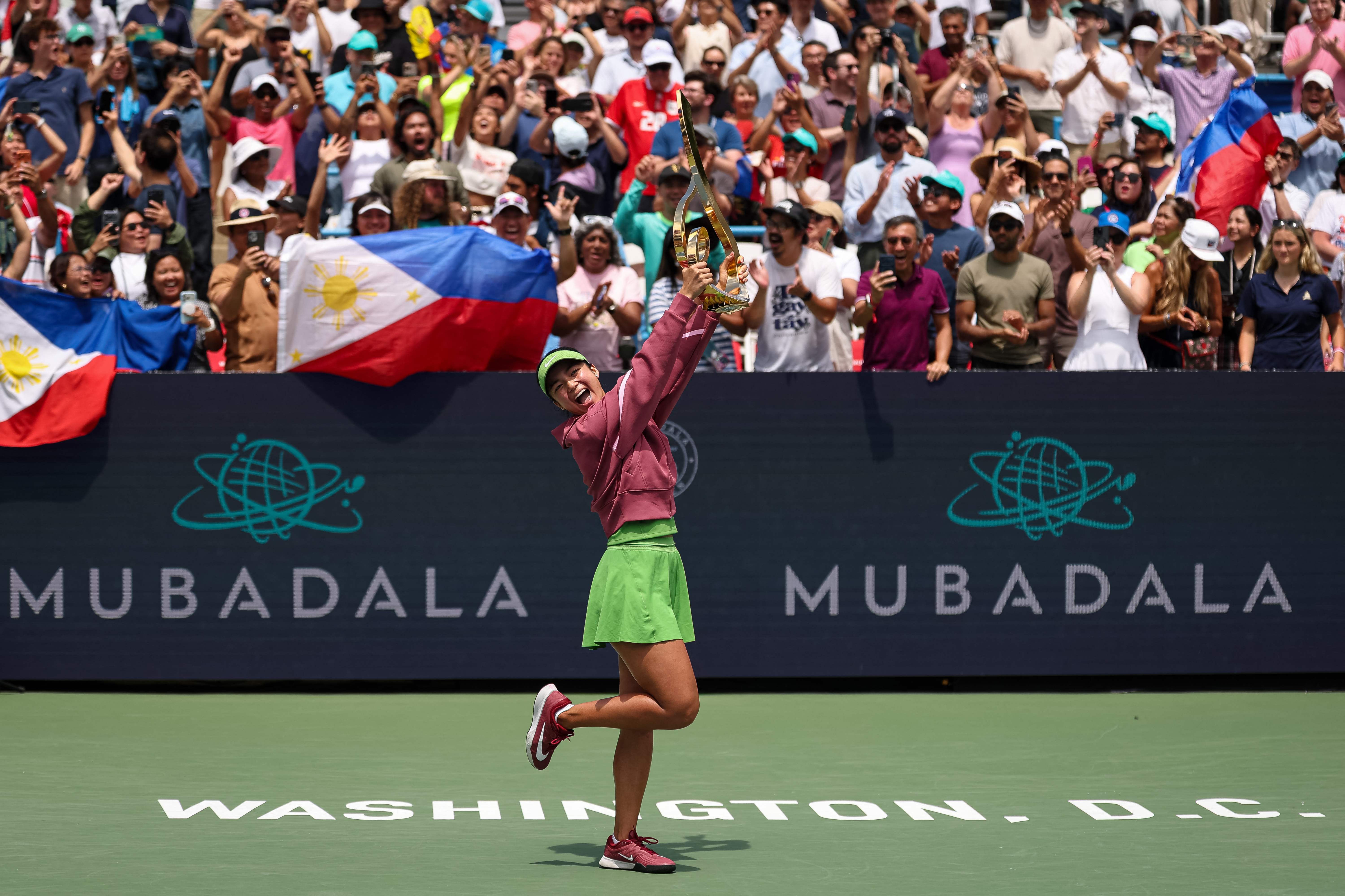 Alexandra Eala makes history with WTA victory