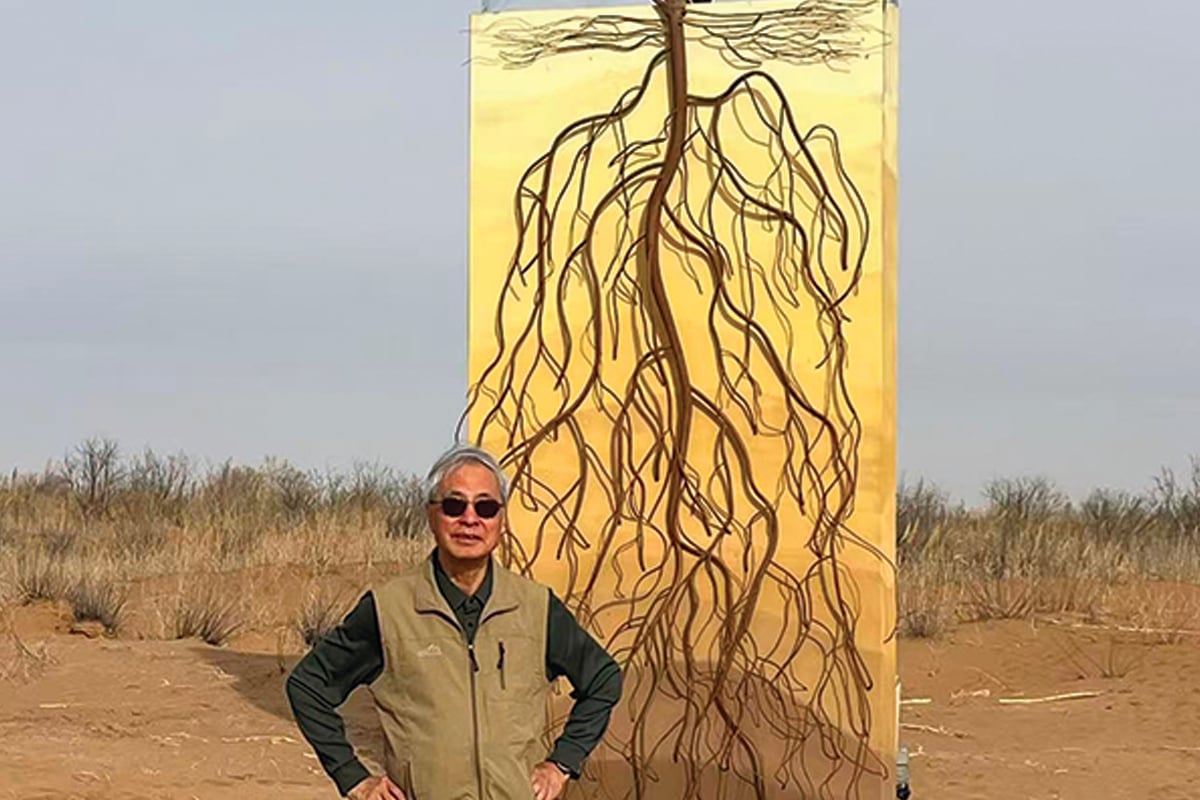 Mr Yuen Shu Wah, founder and driving force behind the Malan Lake project.