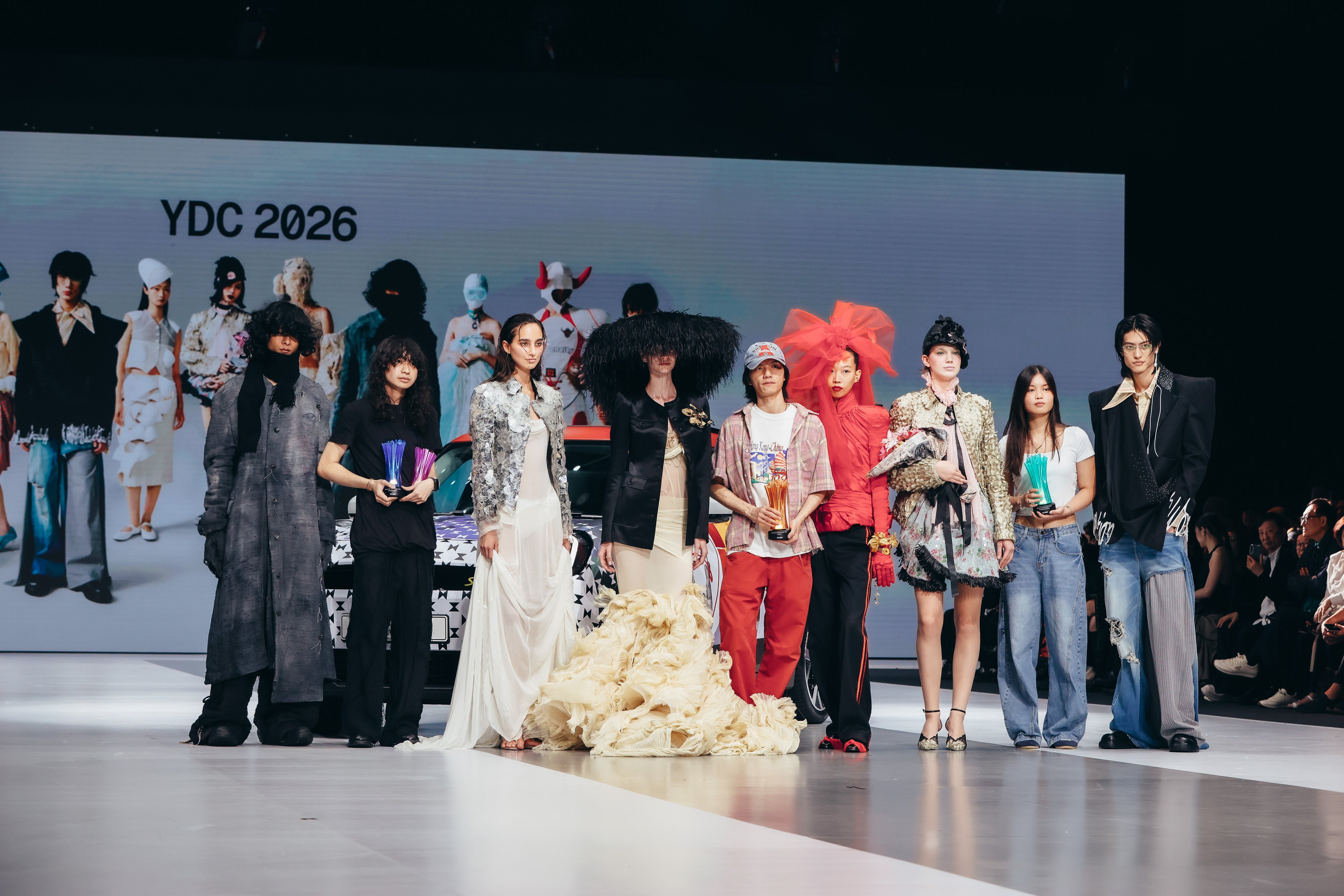 scmp.com - Advertising partner - Hong Kong young fashion designers named at YDC as VIP judge Rok Hwang urges a customer, not a bubble