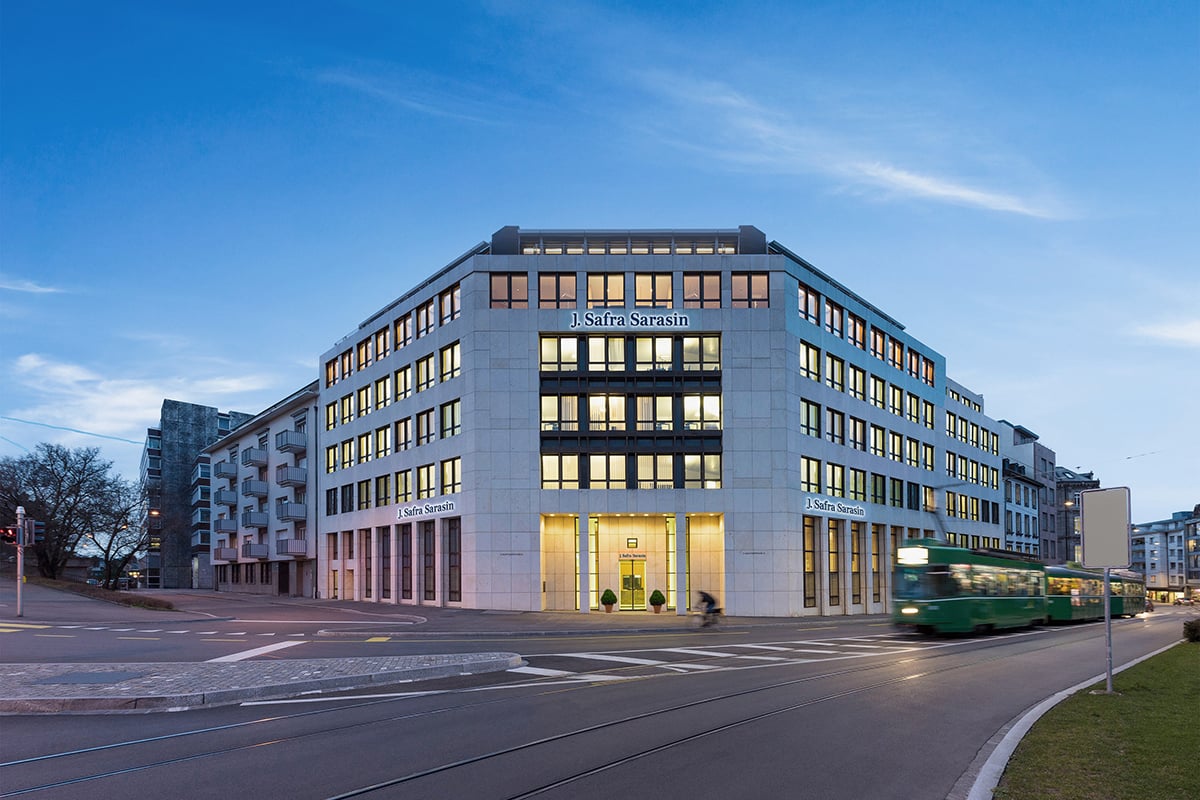 Bank J. Safra Sarasin in Basel, Switzerland