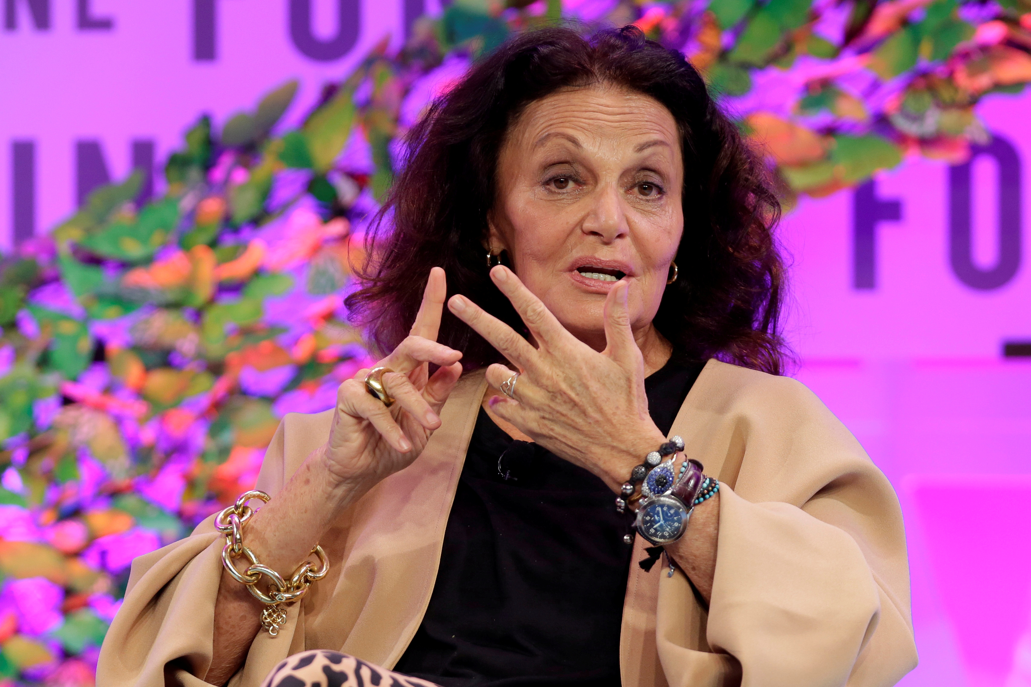 Fashion designer Diane von Furstenberg to release an A-to-Z book