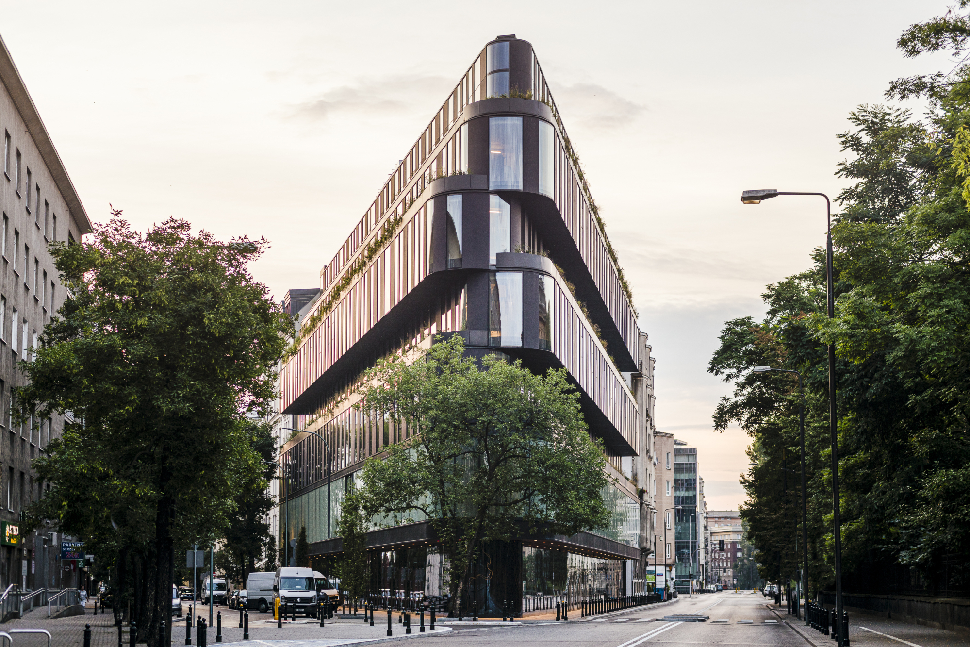 The exterior of Nobu Warsaw. Photo: Nobu
