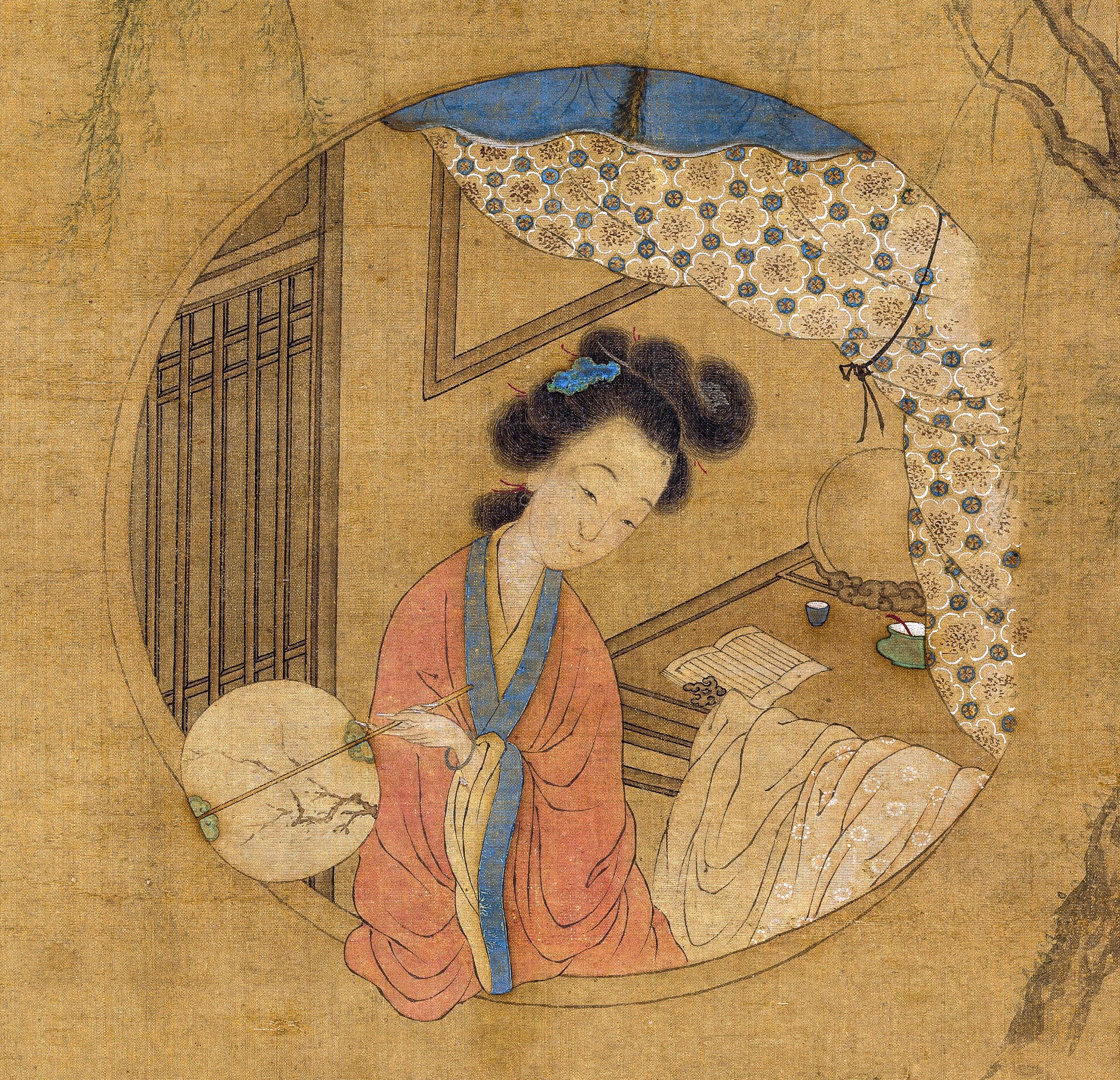 Li Xiangjun was both a famous Kunqu singer and, by the age of 13, an accomplished pipa player of the pipa. She was sold to the Meixiang Lou brothel near the Nanjing Confucian Temple. Image: Wikipedia