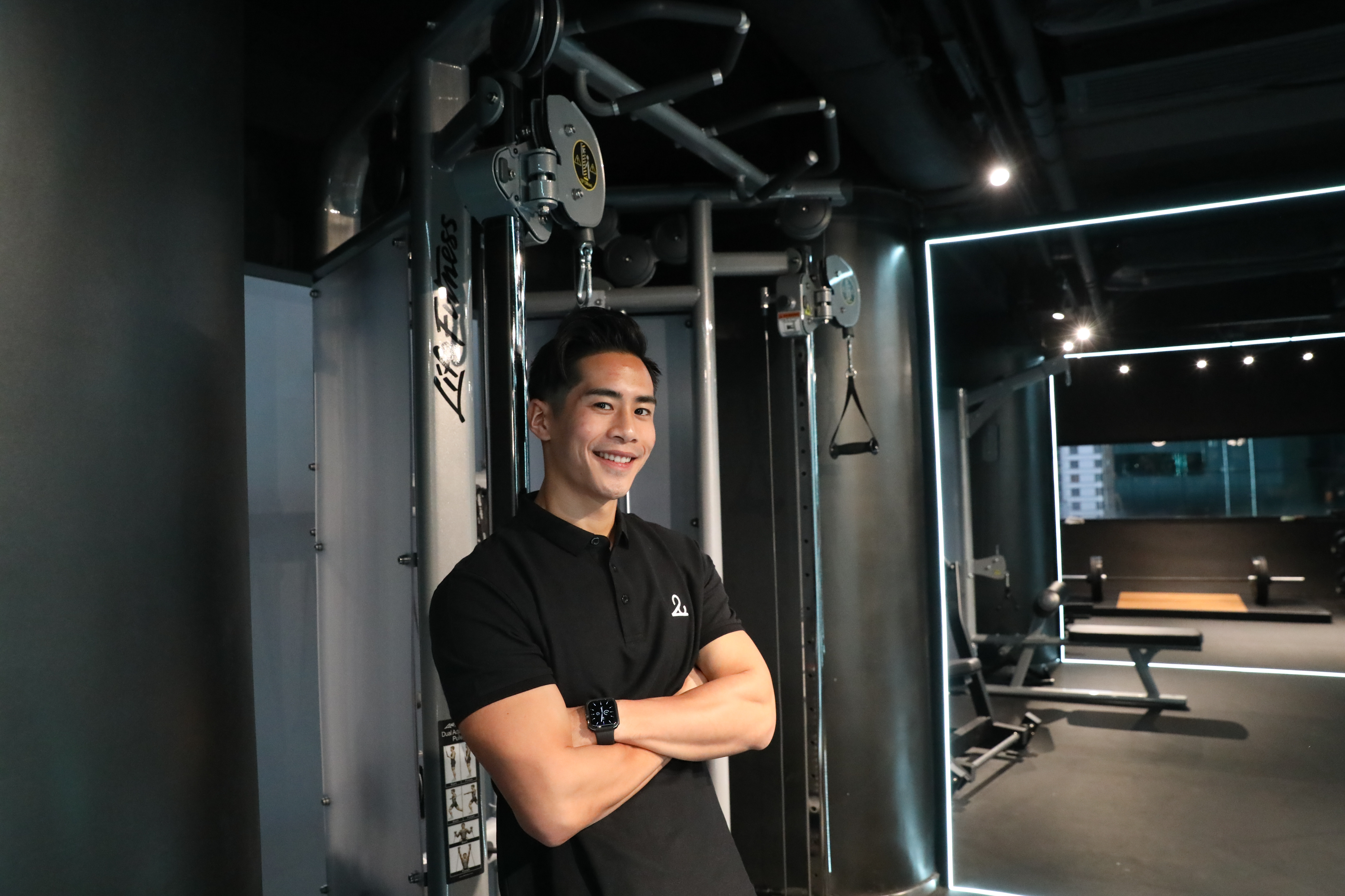 James Wong at Two Percent Fitness. Photo:  K.Y. Cheng