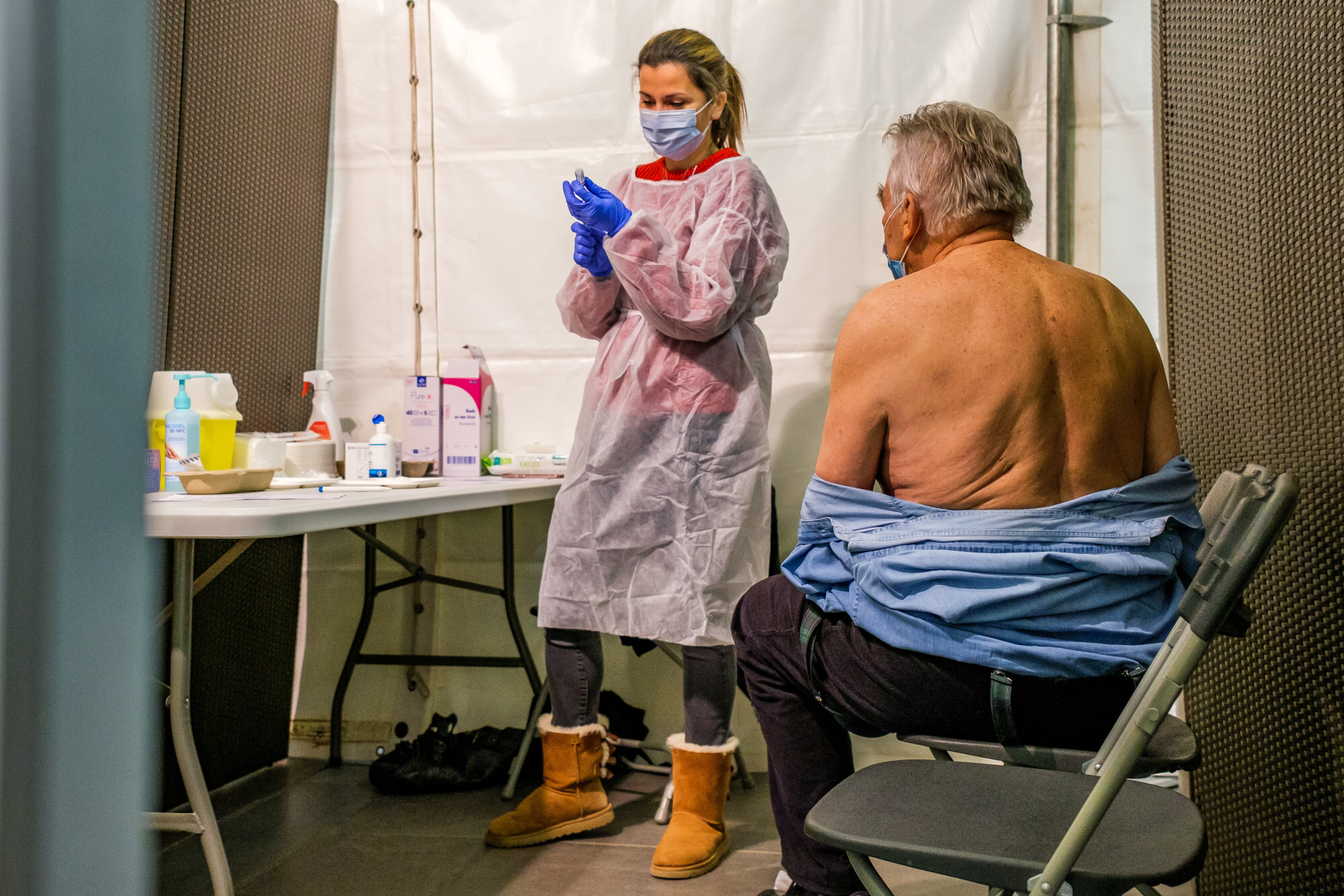 Vaccination programmes are giving the travel industry hope, but business travel is likely to be the slowest to recover. Photo: Robert Deyrail/Gamma-Rapho via Getty Images