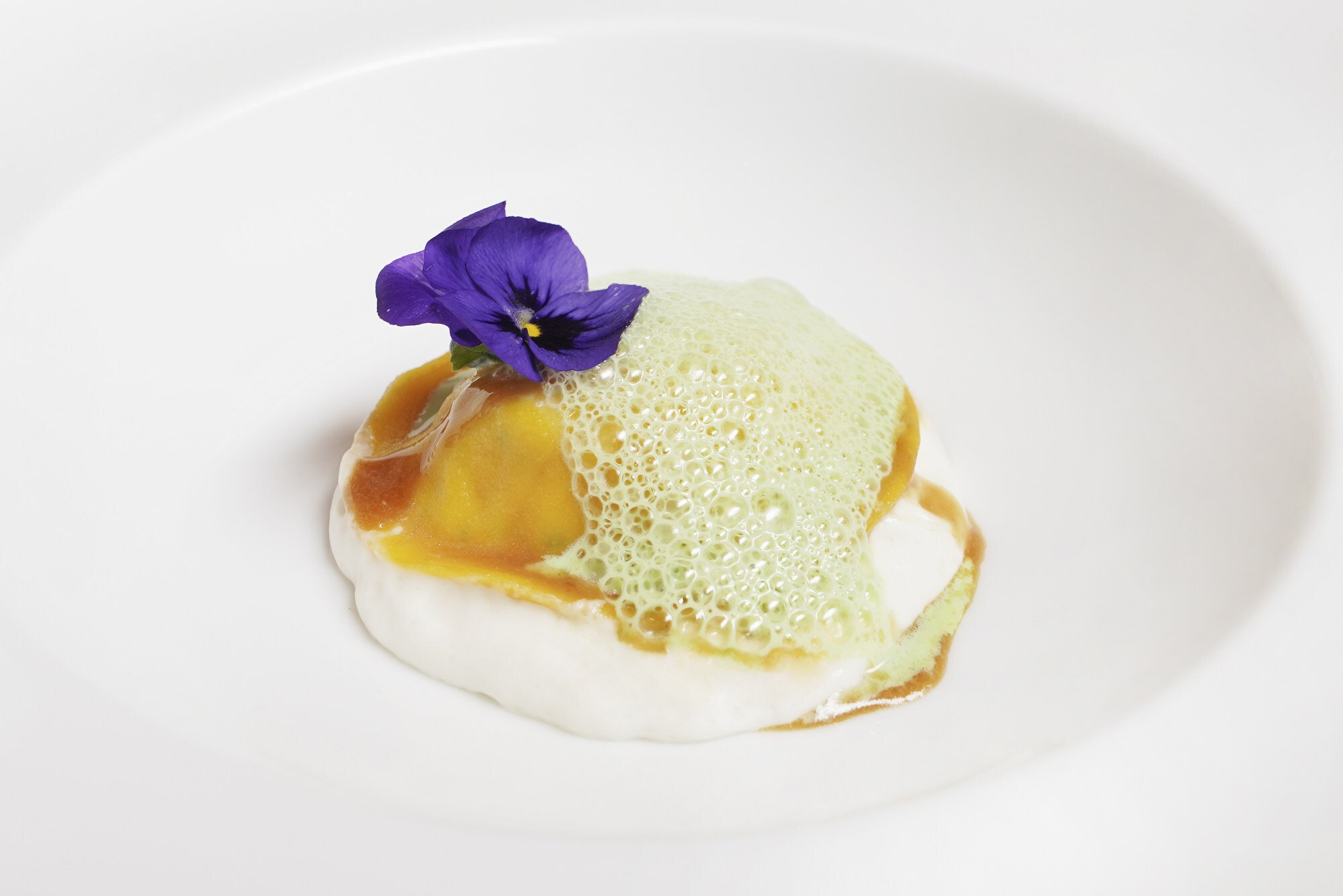 Brittany blue lobster, home-made ravioli. Photo: Castellana