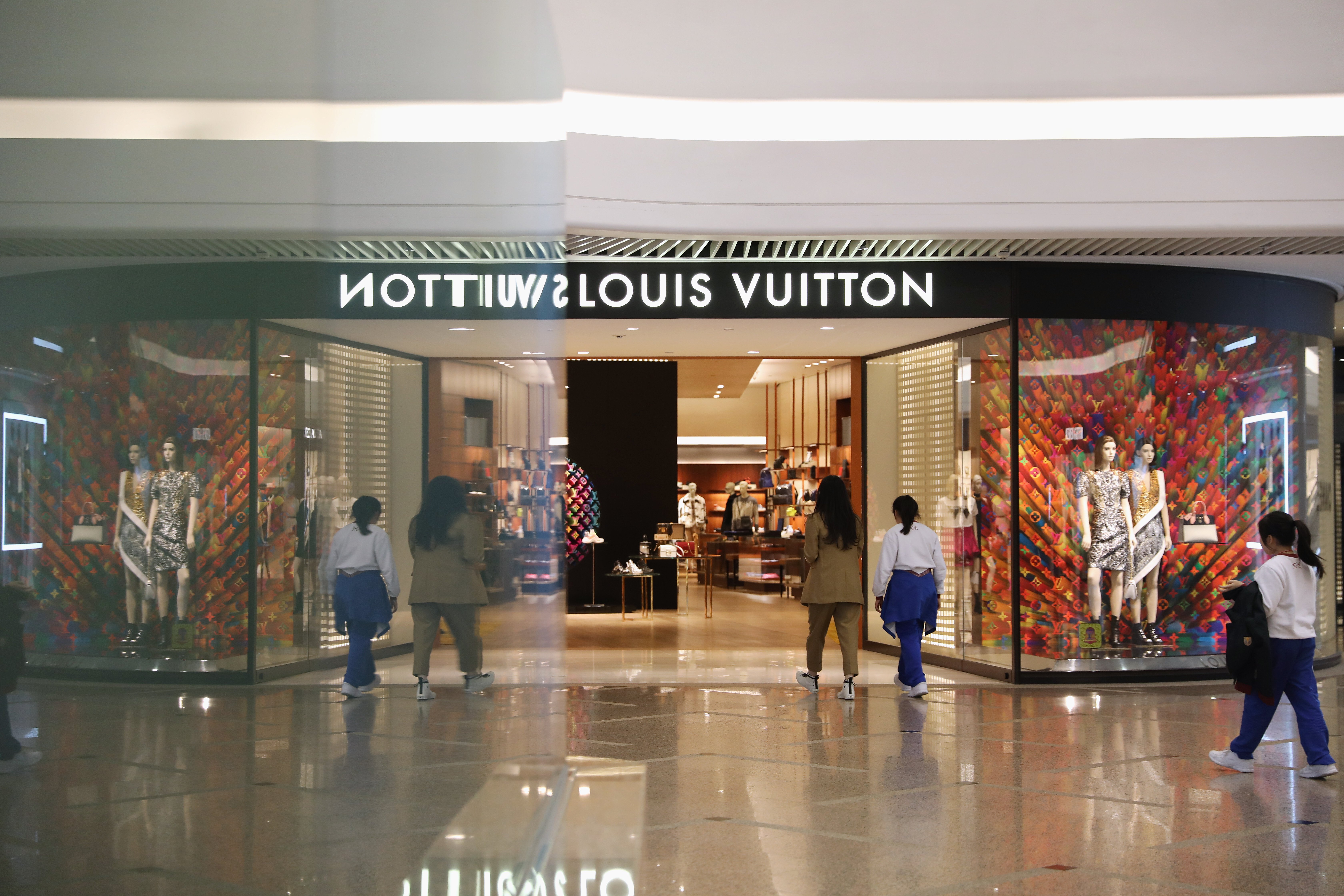 Louis Vuitton Store Facade On Fashion Street Stock Photo  Download Image  Now  Louis Vuitton  Designer Label Store Bag  iStock