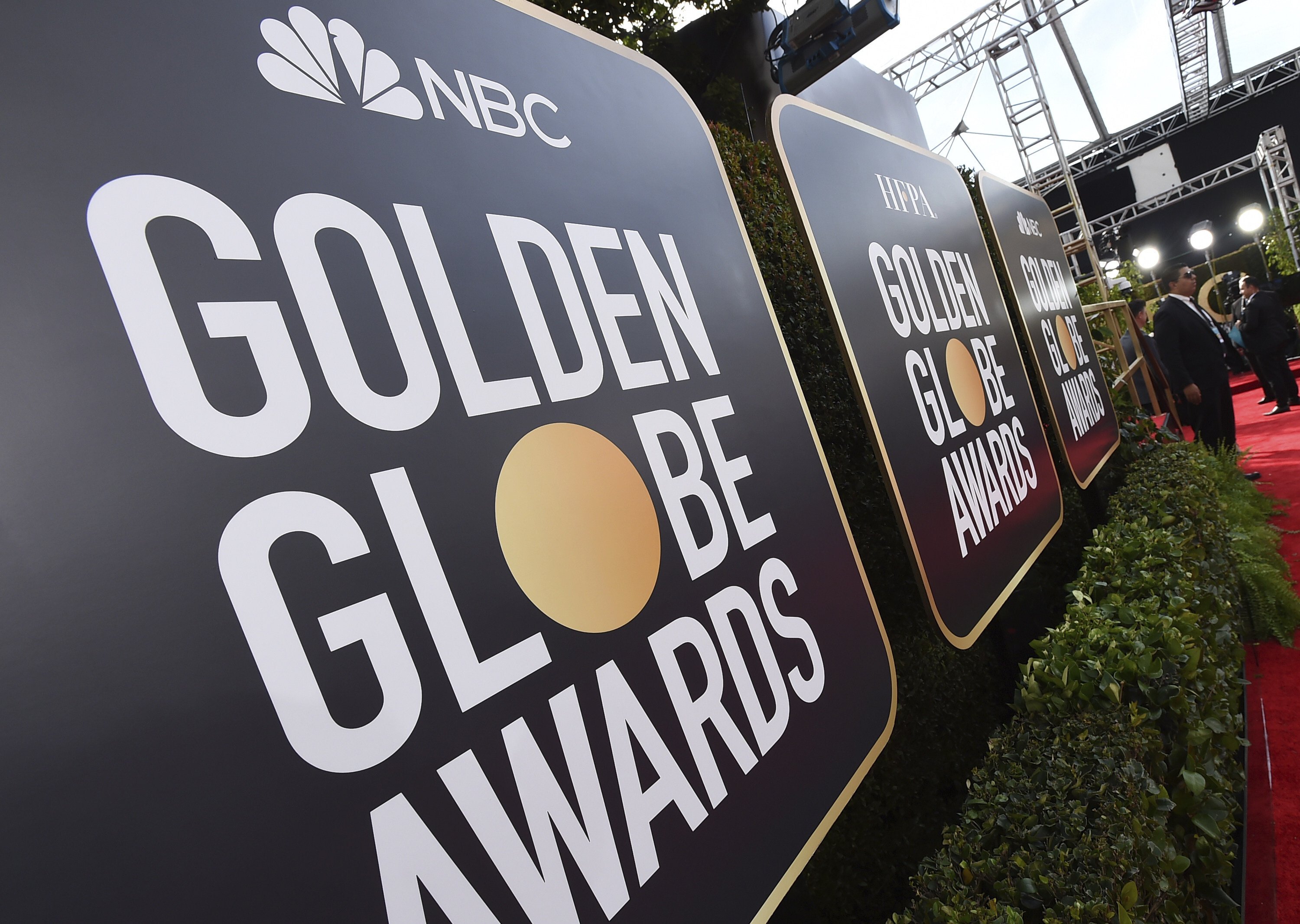 The Golden Globes, hosted in Los Angeles (above) and New York, saw big wins for streaming companies. Nomadland took best picture and its director, China-born Chloé Zhao, best director. Photo: Jordan Strauss/Invision/AP