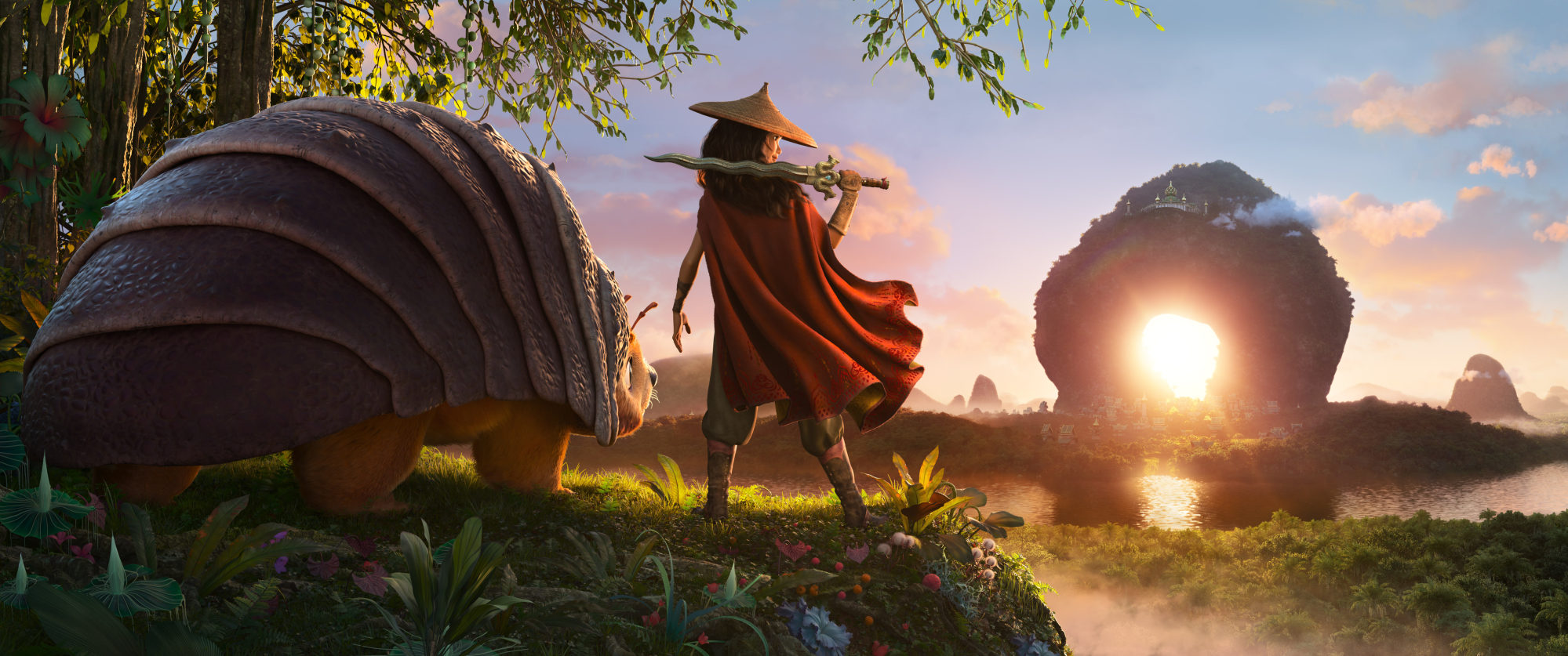 A still from Raya and the Last Dragon. Photo: Disney