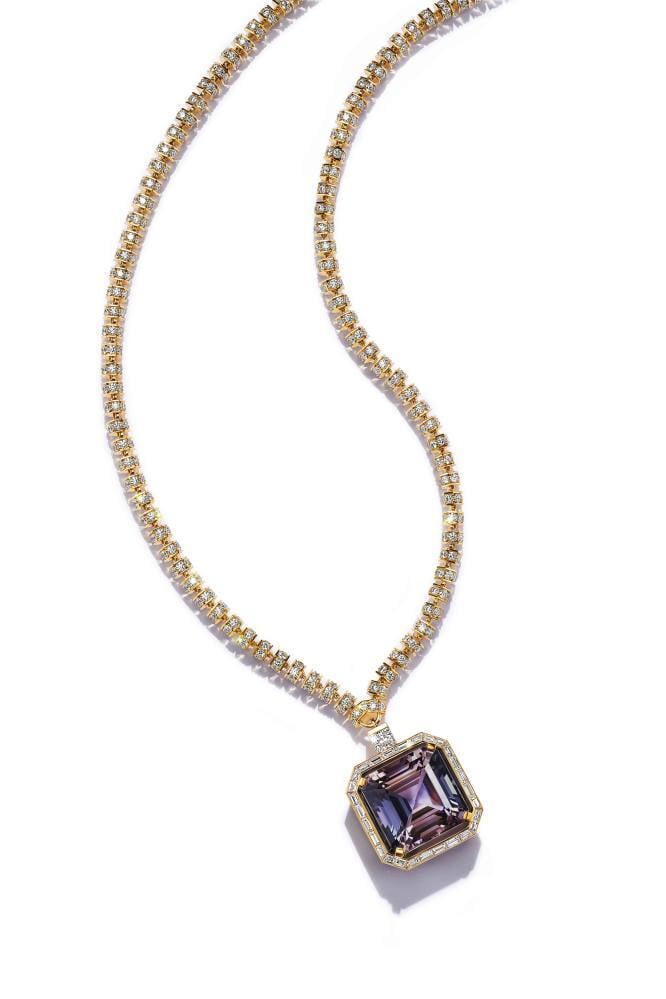 Colours of Nature 2021 necklace belonging to Tiffany & Co.’s Blue Book Collection. Photo: Tiffany & Co.
