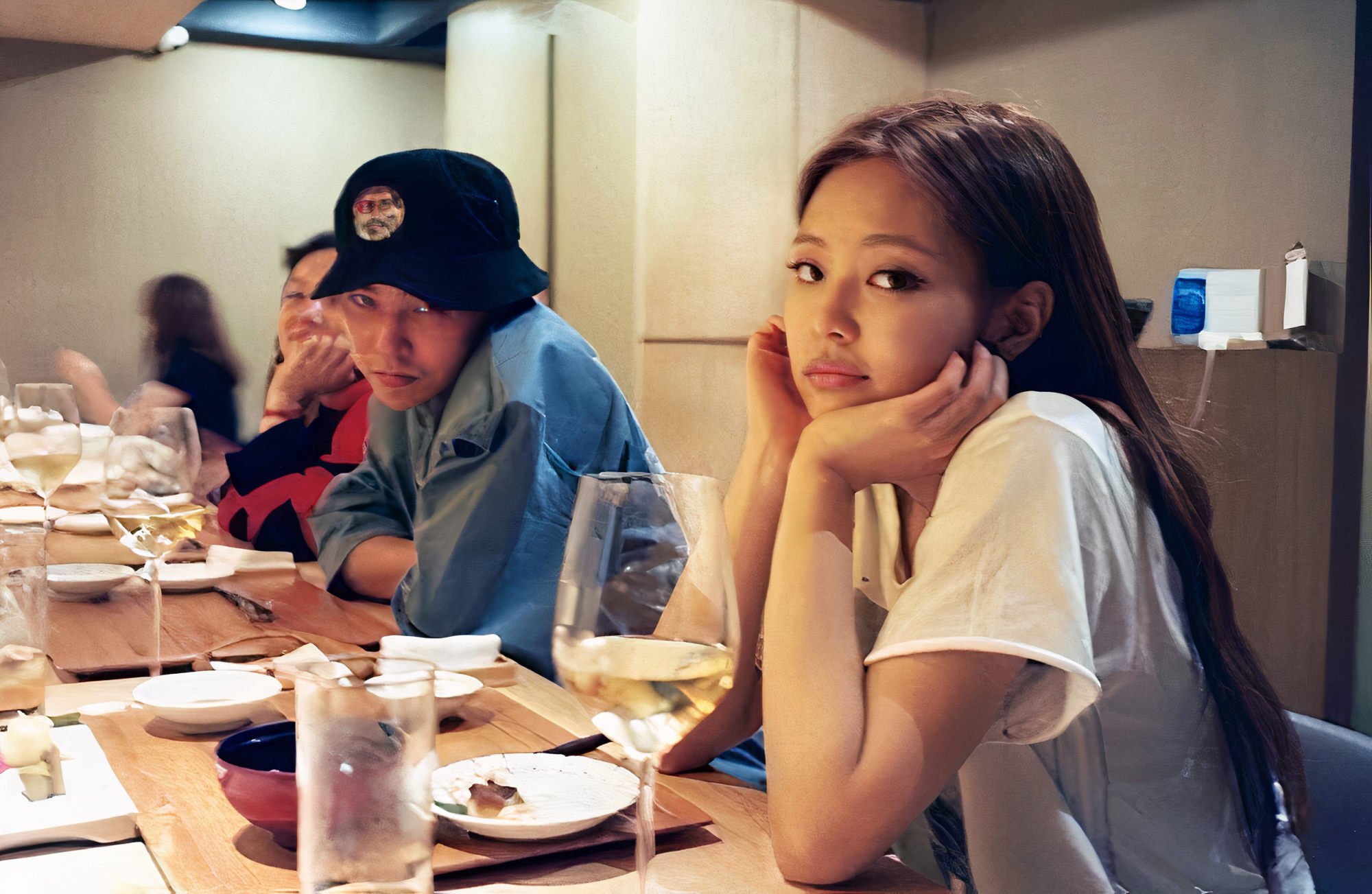 Written in the stars? G-Dragon and Jennie. Photo: @peaceminusone/Instagram