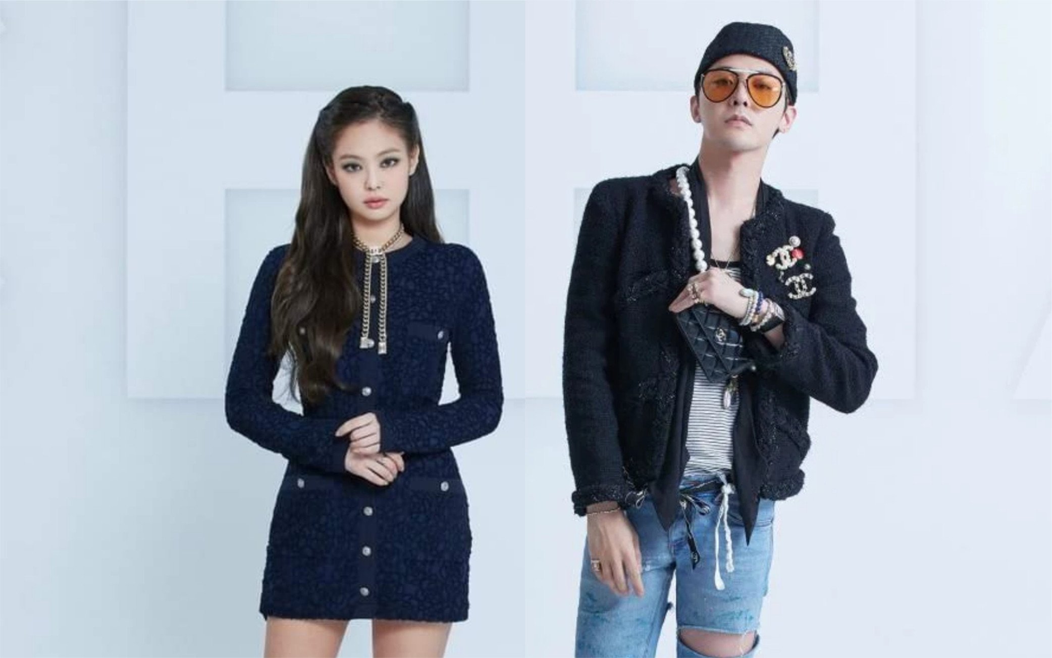 Jennie and G-Dragon are both Chanel ambassadors ... and romantic partners? Photo: Chanel