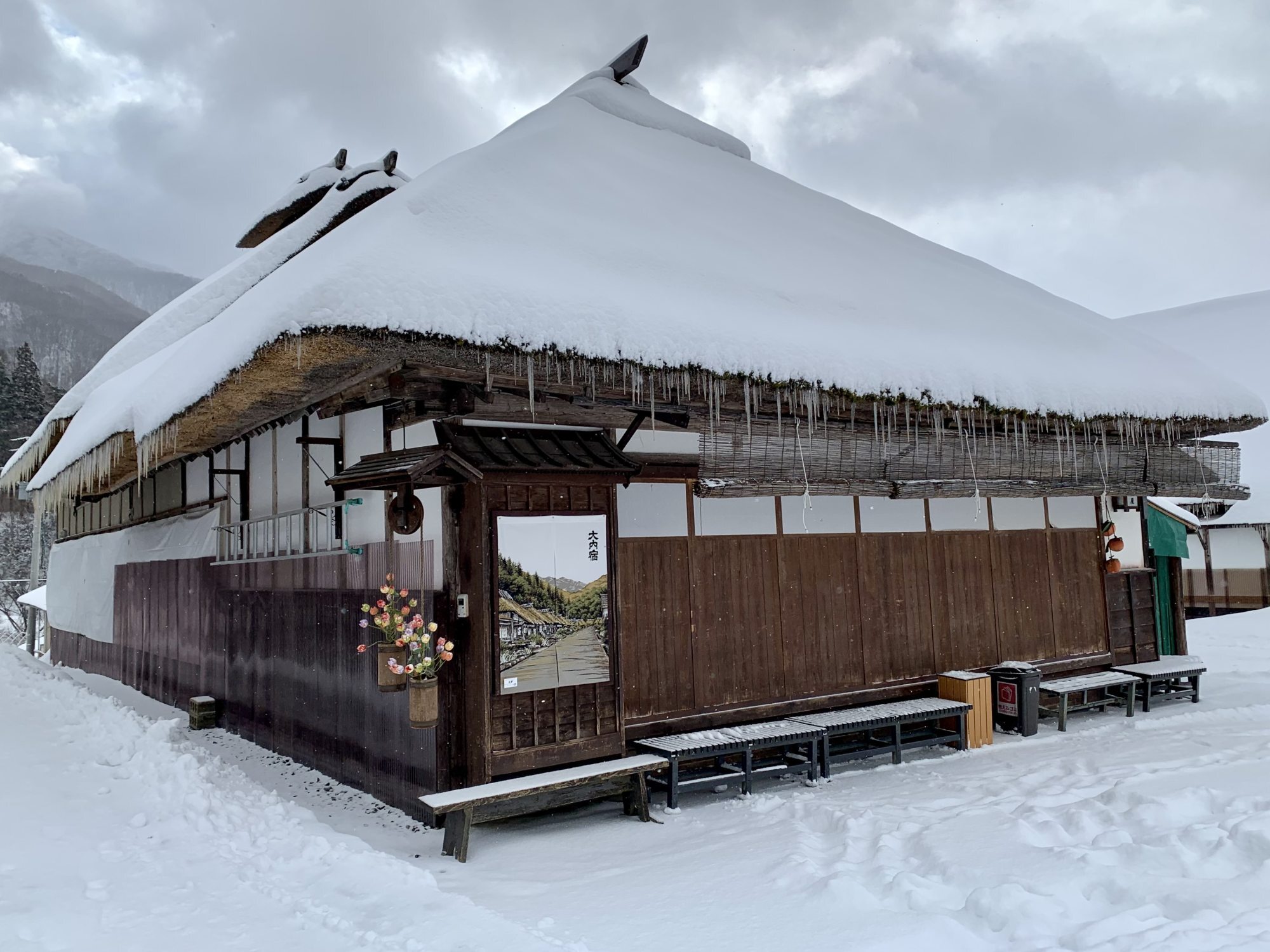 An inn in Ouchijuku, Fukushima. Photo: Lee Cobaj
