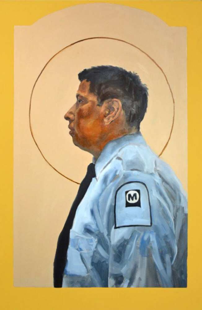 “René” is part of artist Palomares’ “Brotherhood” series. Photo: Francisco Palomares