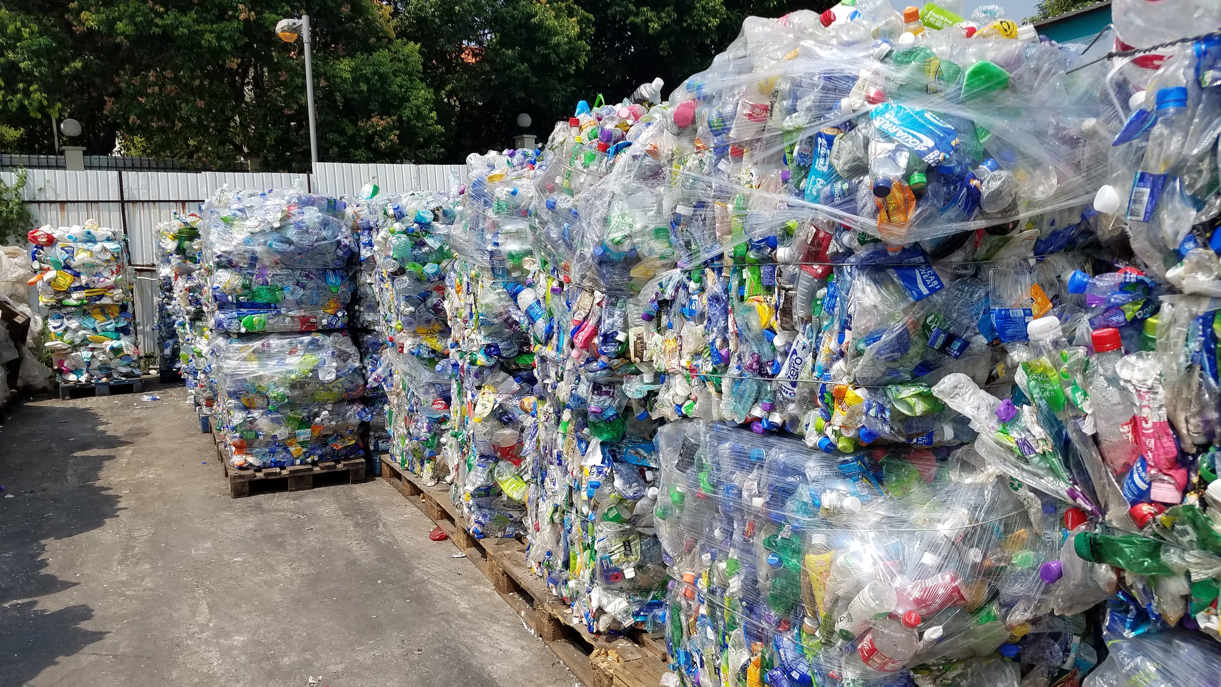 New Life hopes to recycle 110,000 plastic personal care bottles in the first year, a target that could rise to 210,000 in 2023. Photo: Tiffany Choi