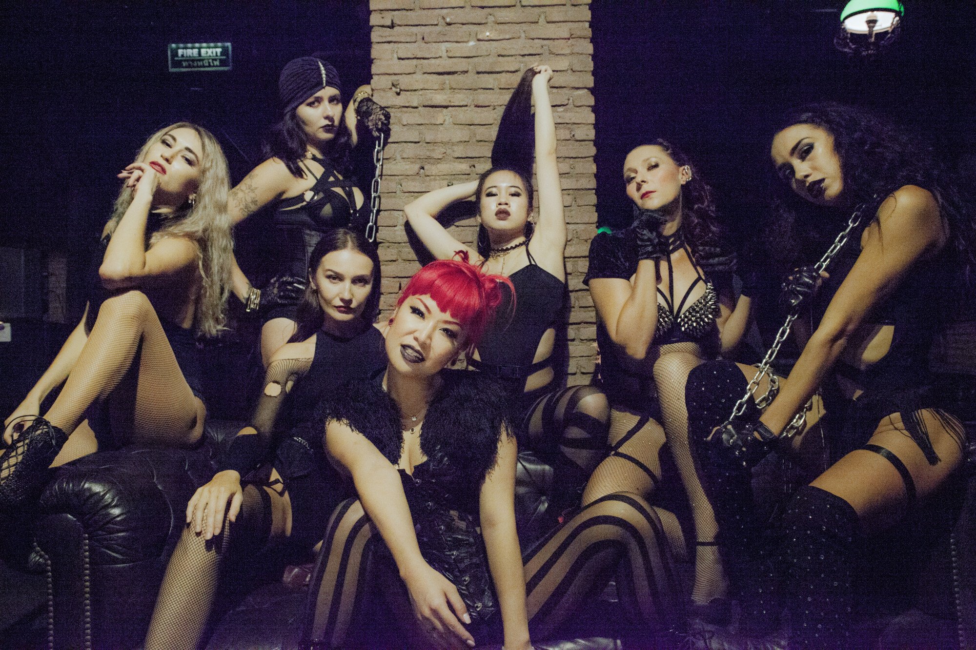Performers at Madame Rouge’s Burlesque Theatre in Bangkok, Thailand. Photo: Madame Rouge’s Burlesque Theatre