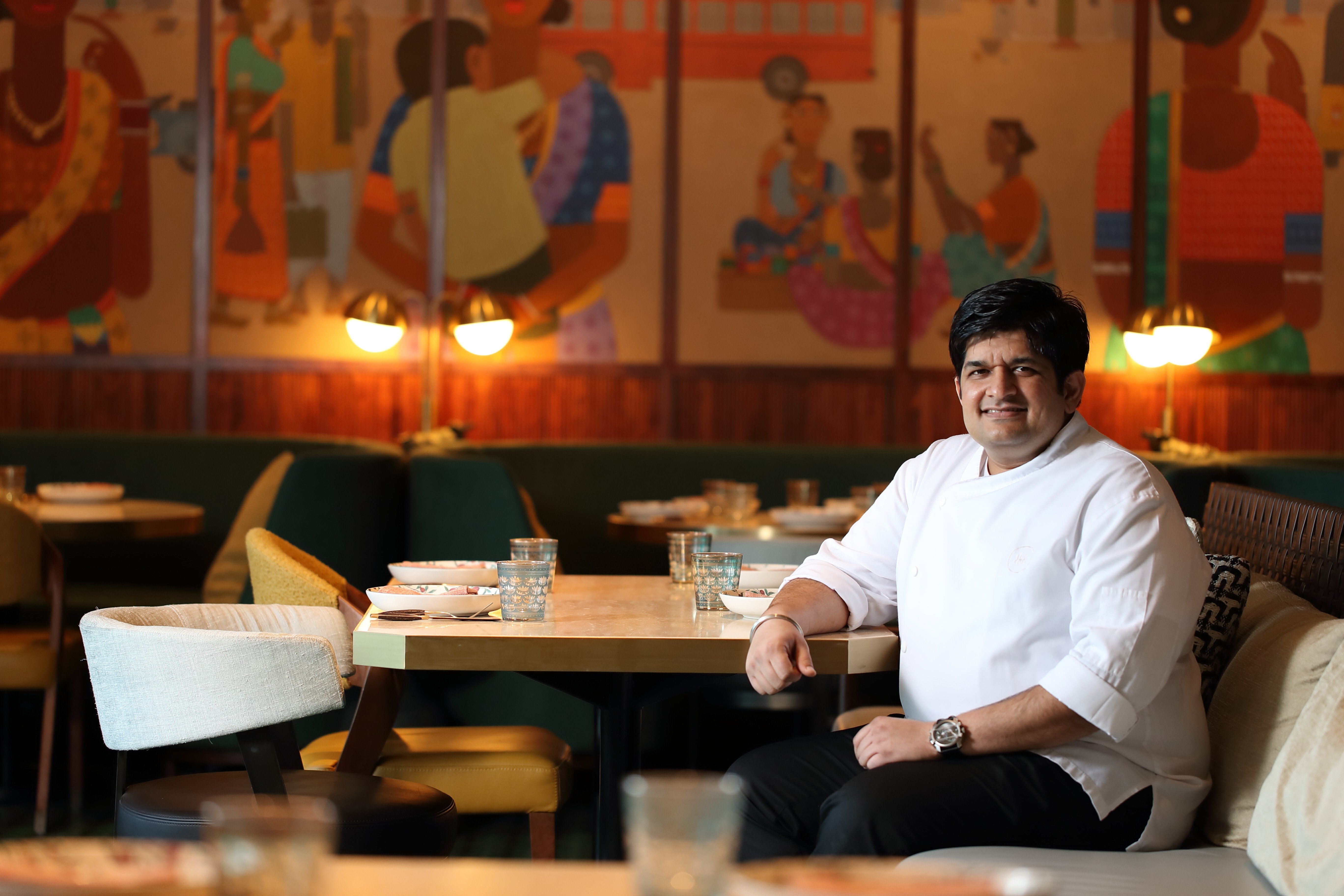 Chef Manav Tuli at Chaat, Rosewood Hong Kong. The winner of the 100 Top Tables Rising Star award has a visceral understanding of what diners really want. Photo: Alex Chan