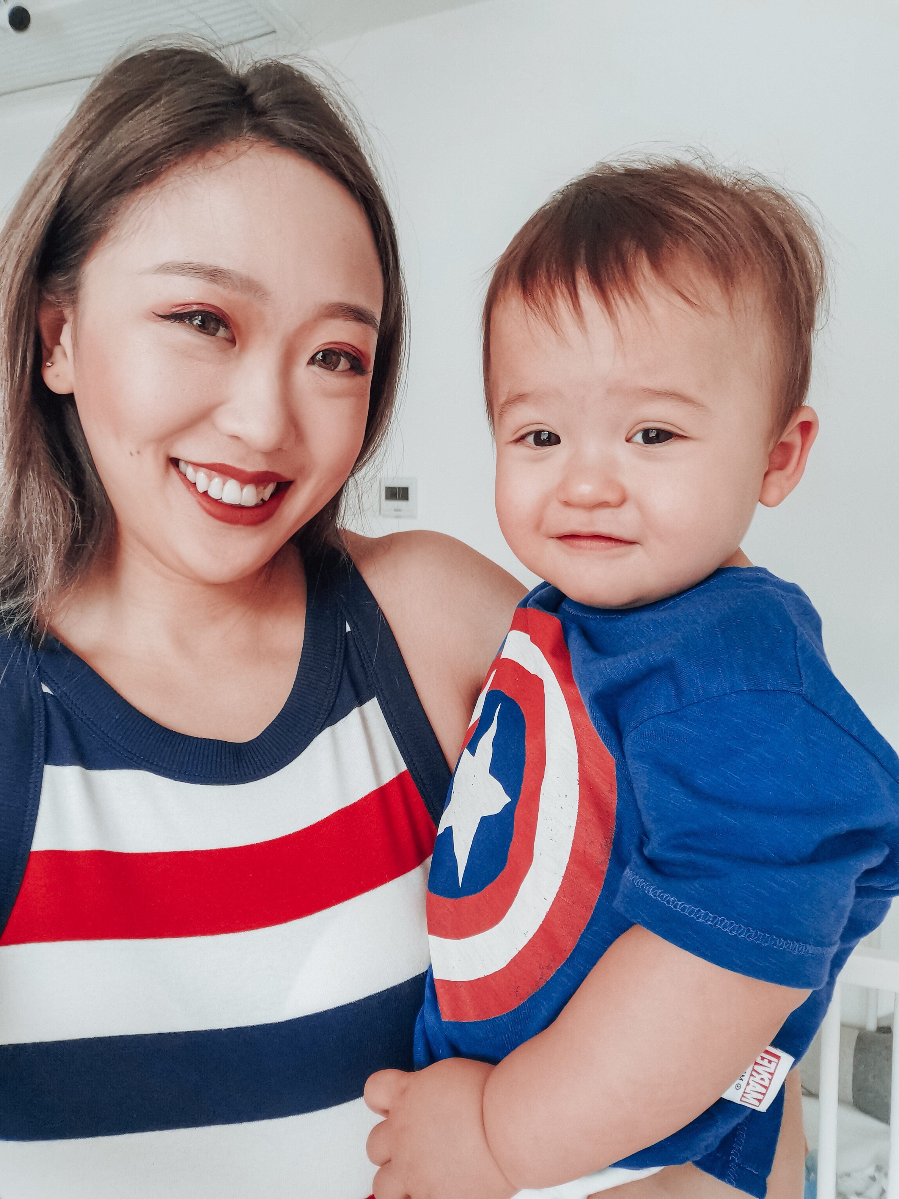 After Ariel Lee (pictured with her son) returned to China from Hong Kong in spring 2020, she decided to help administer the Shanghai Arrivals and QuaranTeam groups on WeChat and look after SH Arrival Updates Japan to help others preparing for similar experiences. Photo: Courtesy of Ariel Lee