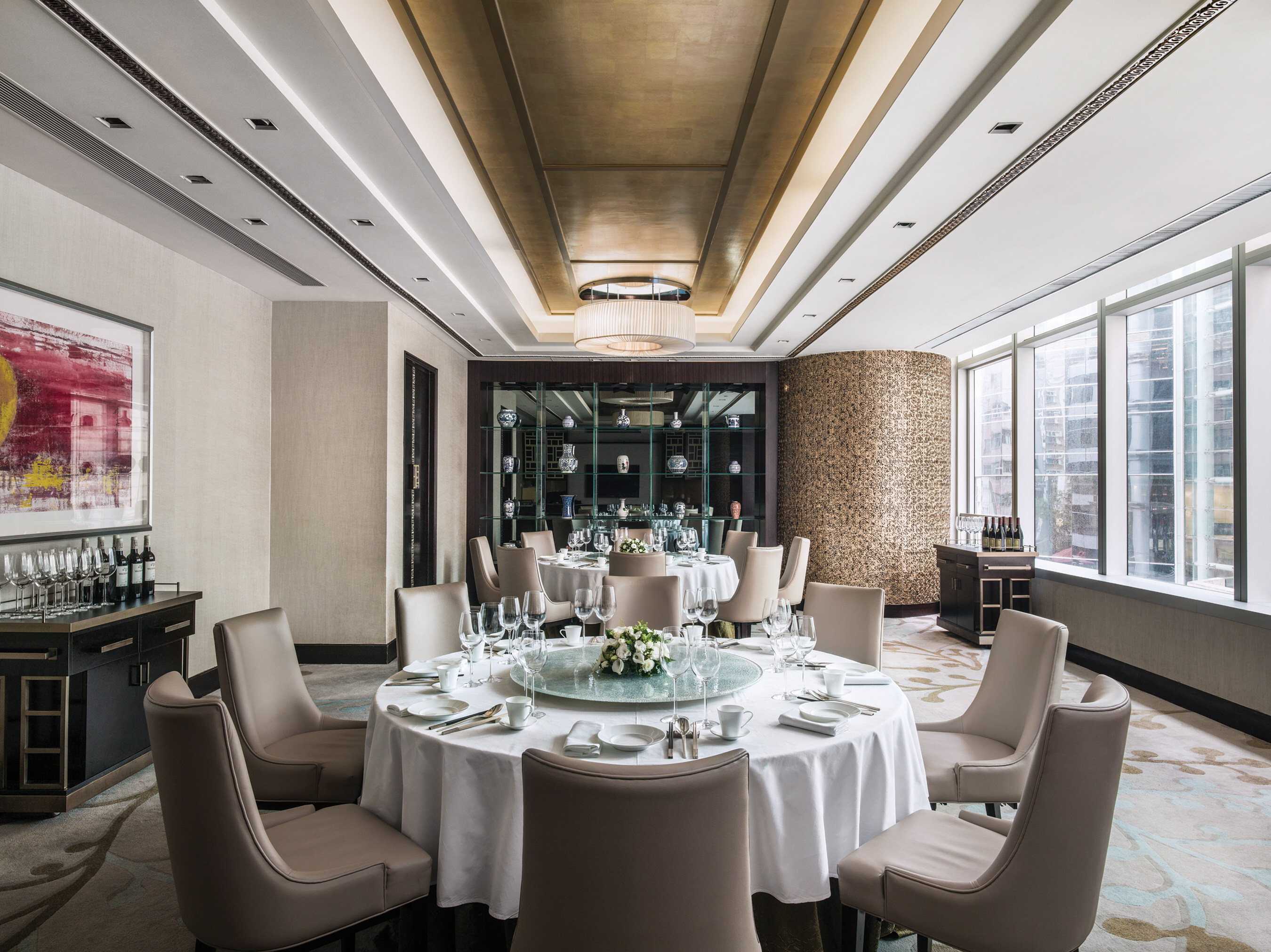 A private room at Ming Court, Cordis Hong Kong. Photo: handout