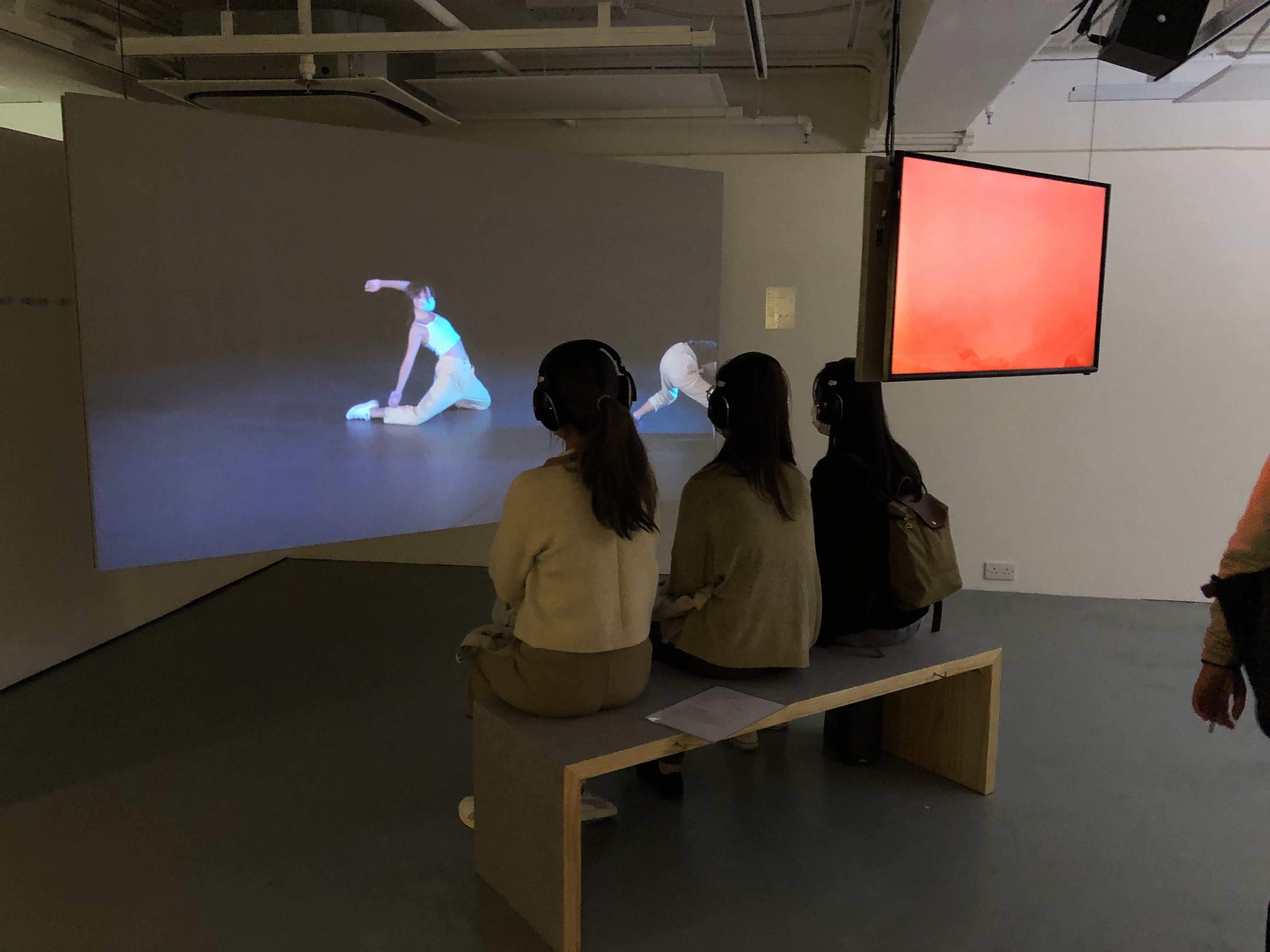 Yim Sui-fong’s Avatar (2021), Hong Kong, March 10, 2021 at WMA Space exhibition called “Can’t touch this!”. 10MAR21&#xA;&#xA;&#xA;CREDIT: ENID TSUI