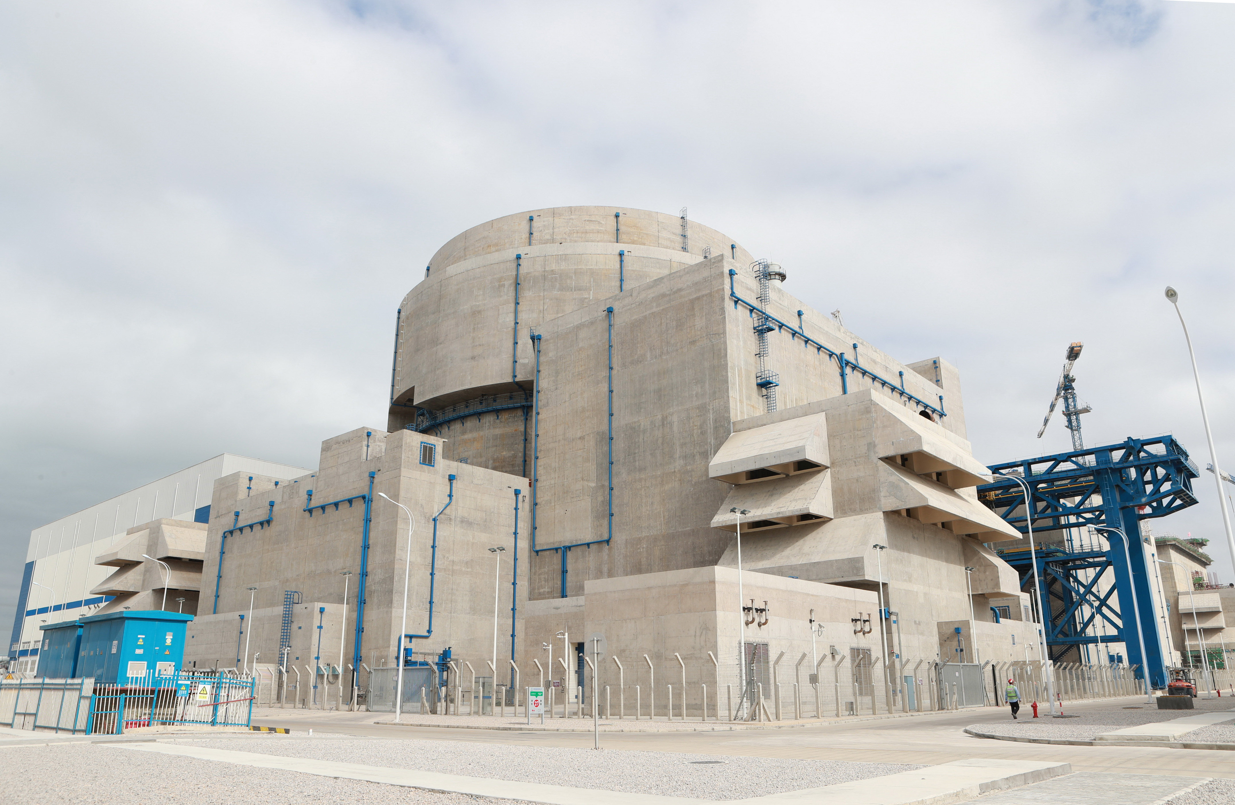 The No.5 nuclear power unit in Fuqing, southeast Fujian province. China’s first nuclear power unit using Hualong One technology, a domestically developed third-generation reactor design, was connected to the grid and started to generate electricity in November last year. Photo: Xinhua