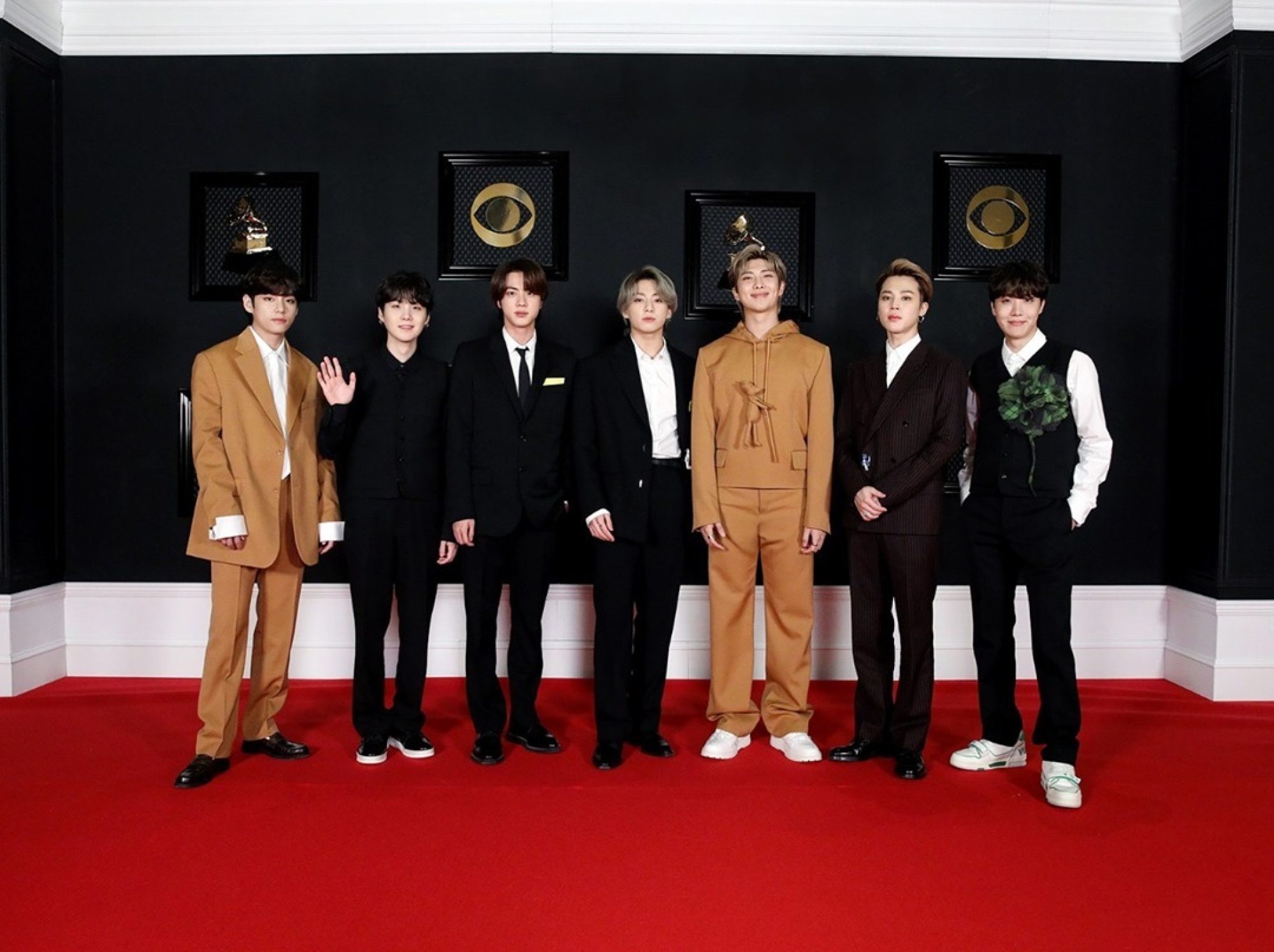 Best of K-pop fashion: BTS served seven stellar Louis Vuitton looks at the  Grammys while Blackpink's Rosé flaunted a Saint Laurent mini dress for On  the Ground shows