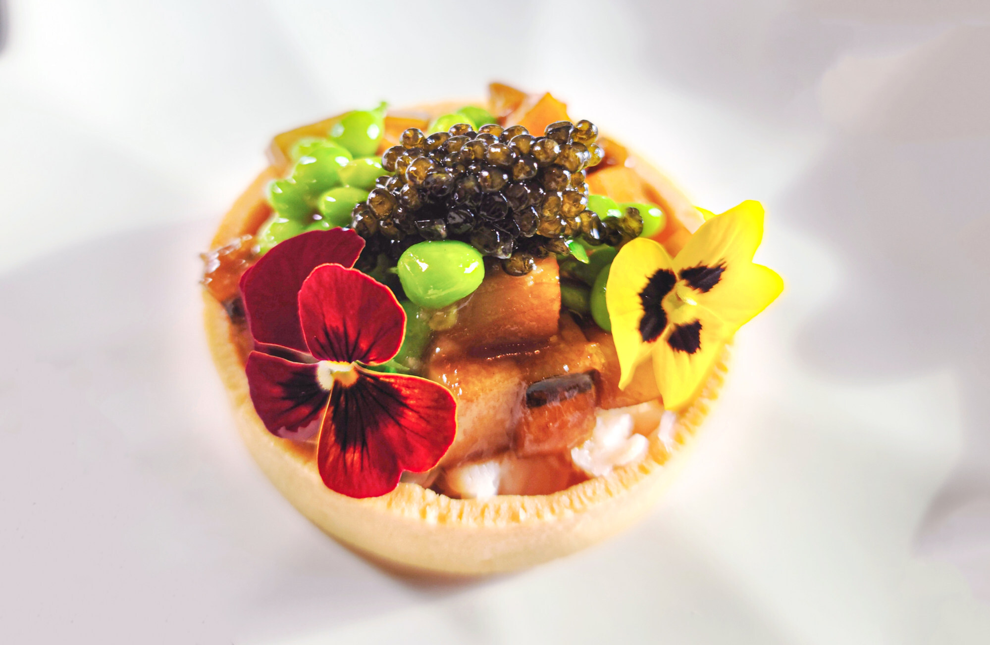 The menu at Sevva is Asian/Western. Photo: handout