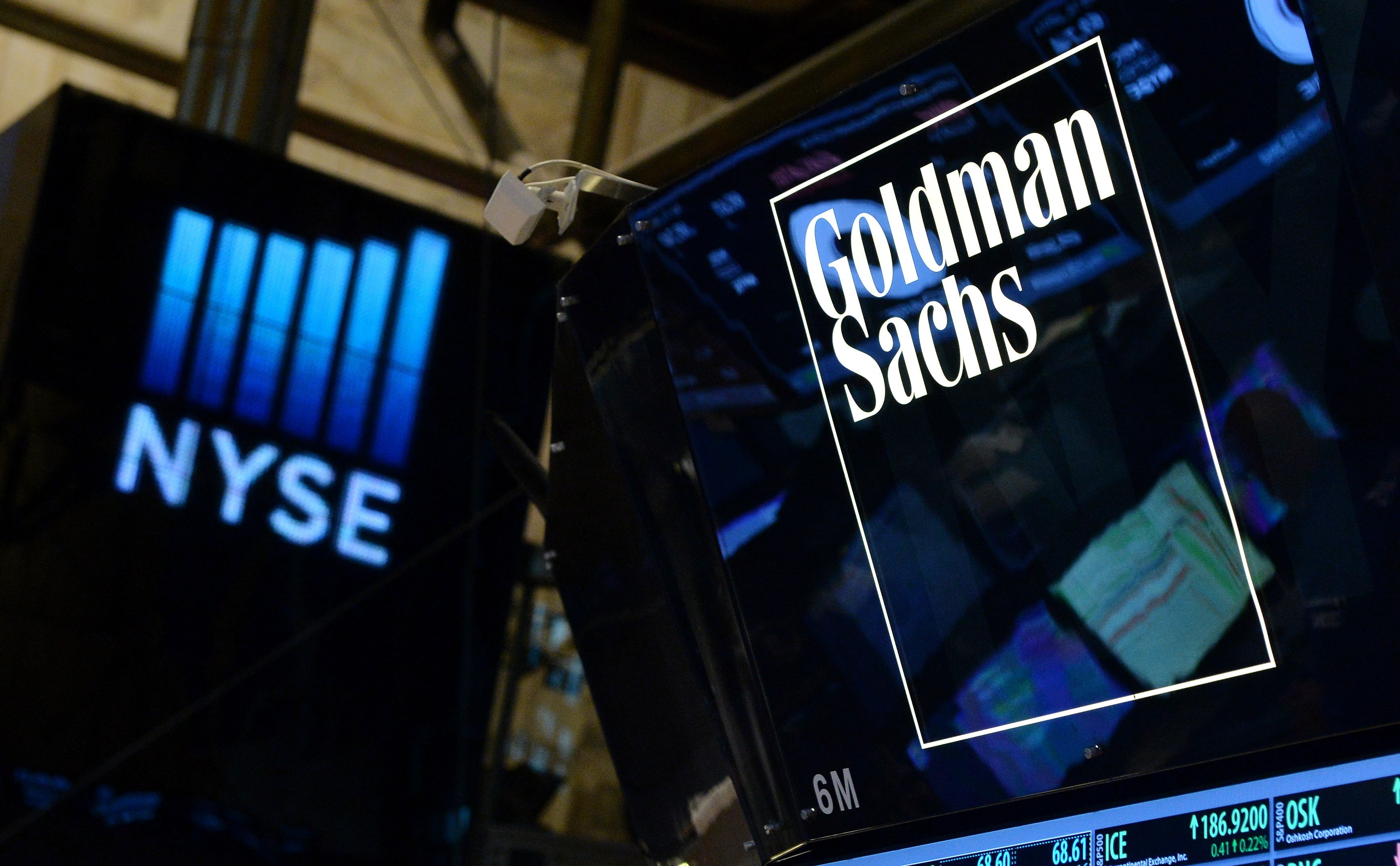 Goldman Sachs is behind a US$10.5 billion block-trade selling spree that erased US$35 billion of values in Chinese technology and US media stocks. Photo: EPA-EFE