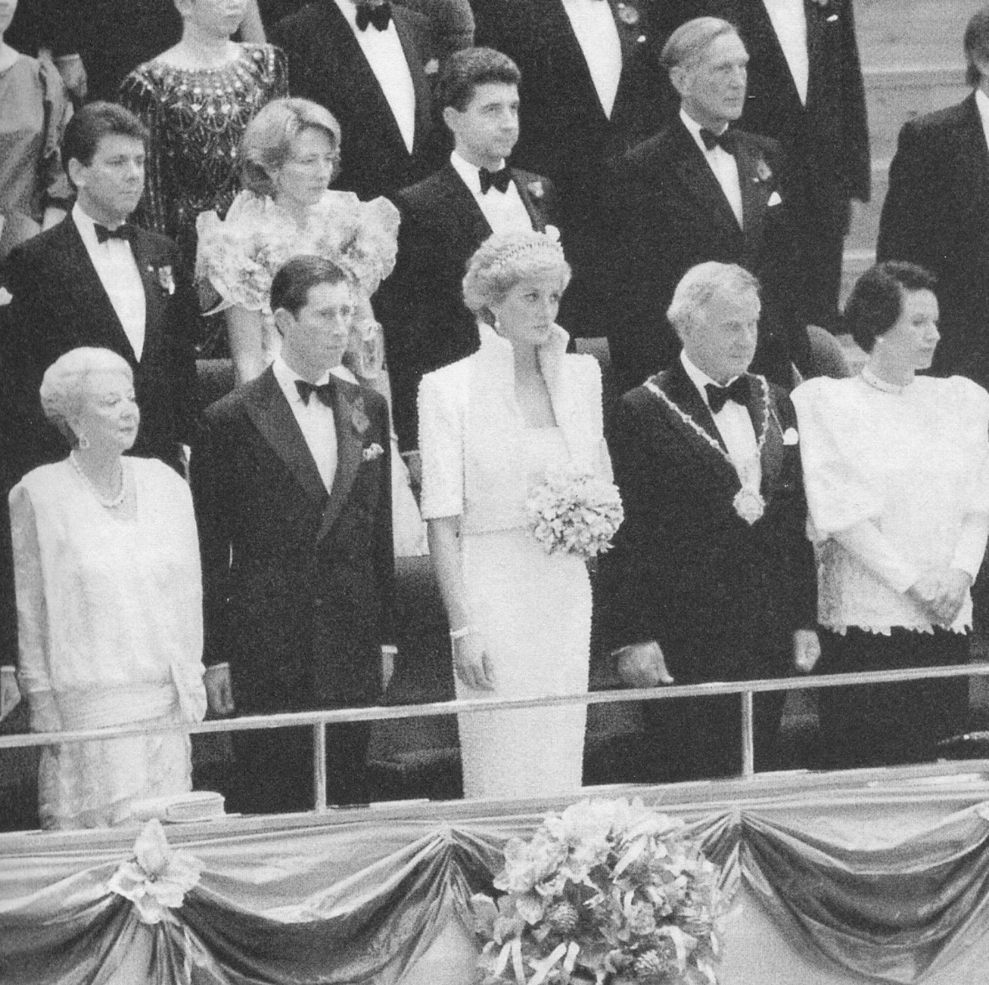 Britain’s Prince Charles and Princess Diana attend a Hong Kong Philharmonic Orchestra’s performance to mark the opening of the Hong Kong Cultural Centre in November, 1989. Photo: SCMP