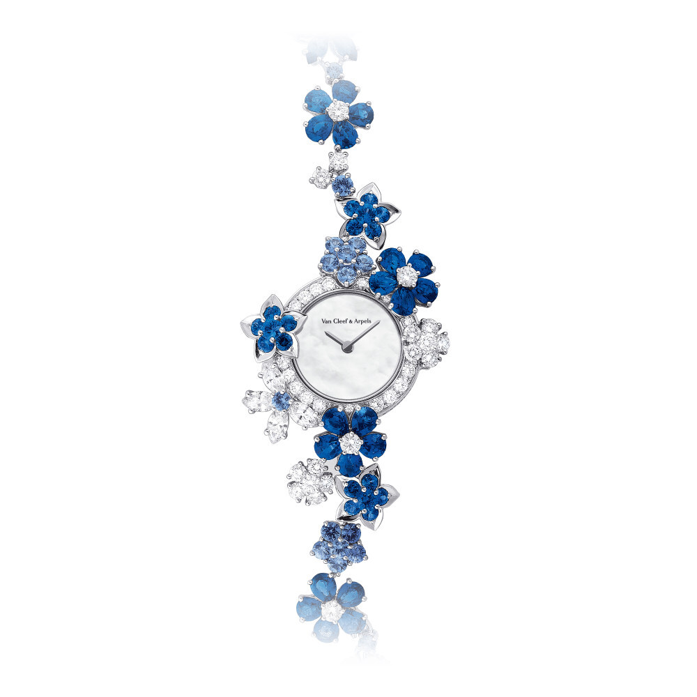 The Folie des Prés high jewellery watch. Photo: Van Cleef & Arpels