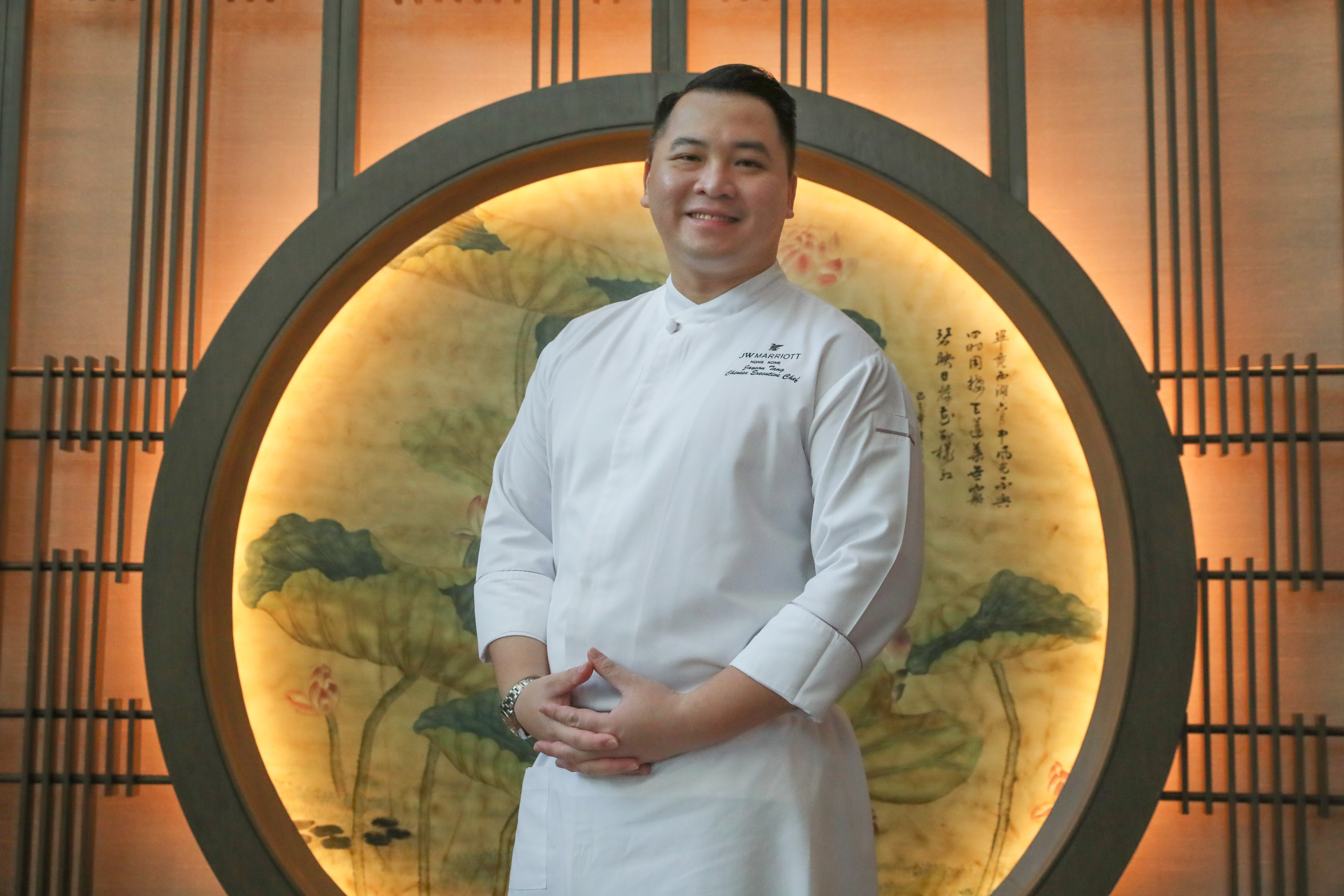Jayson Tang, executive chef at Man Ho Chinese Restaurant at the JW Marriott. Photo: Edmond So