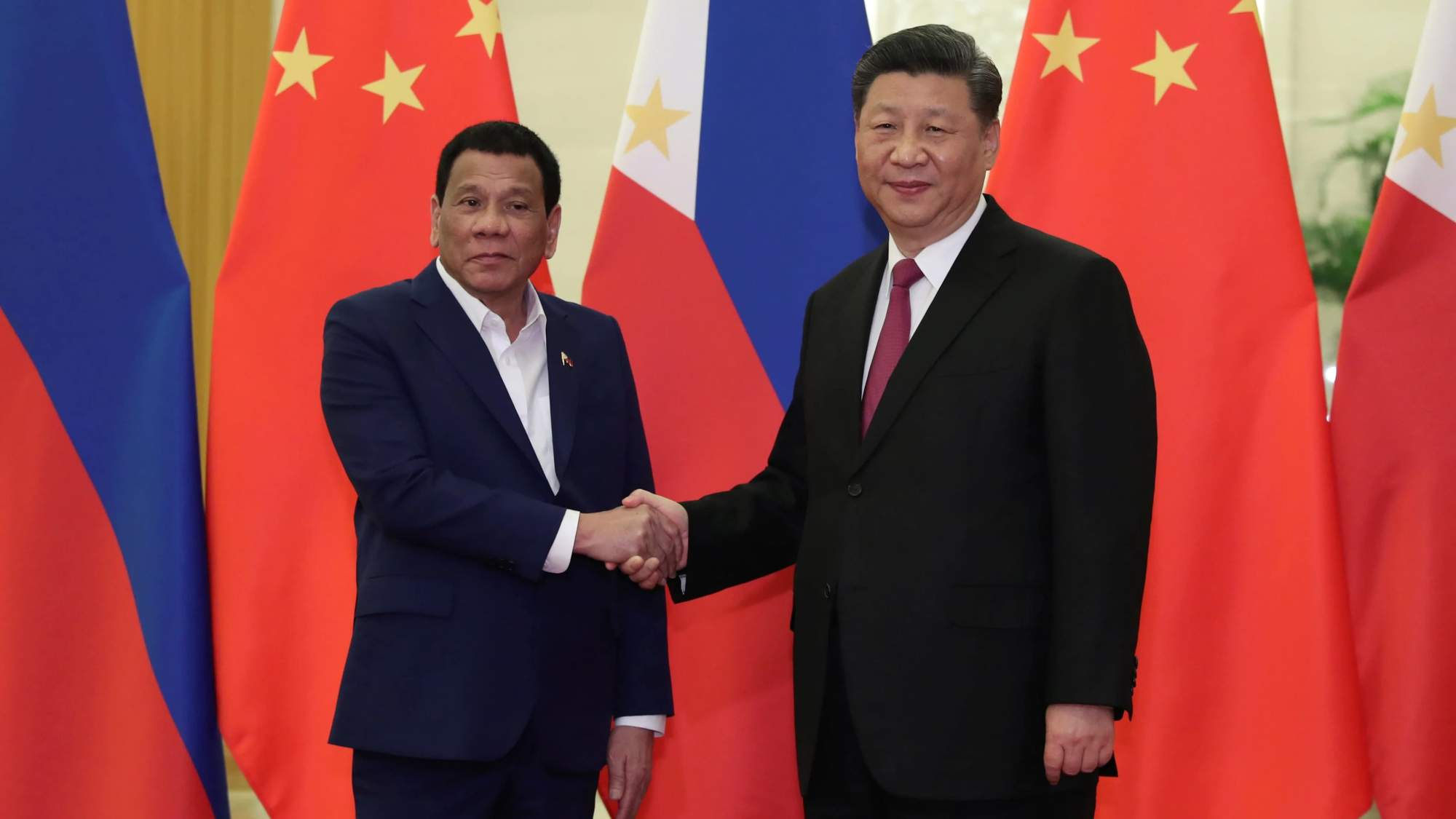 President Rodrigo Duterte favours ties with China over the United States. Photo: Reuters