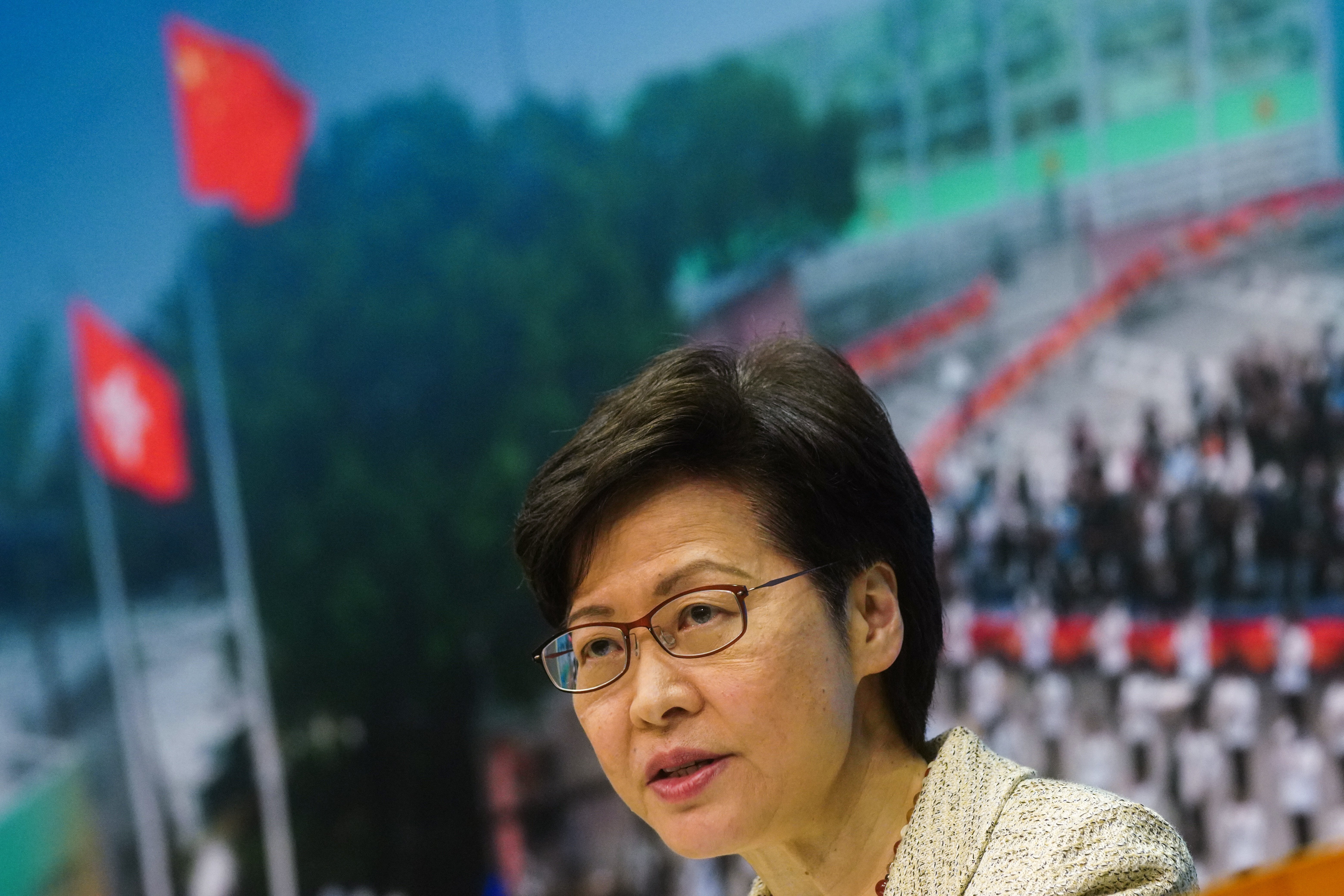 Chief Executive Carrie Lam has singled out three areas that need to be improved. Photo: Sam Tsang
