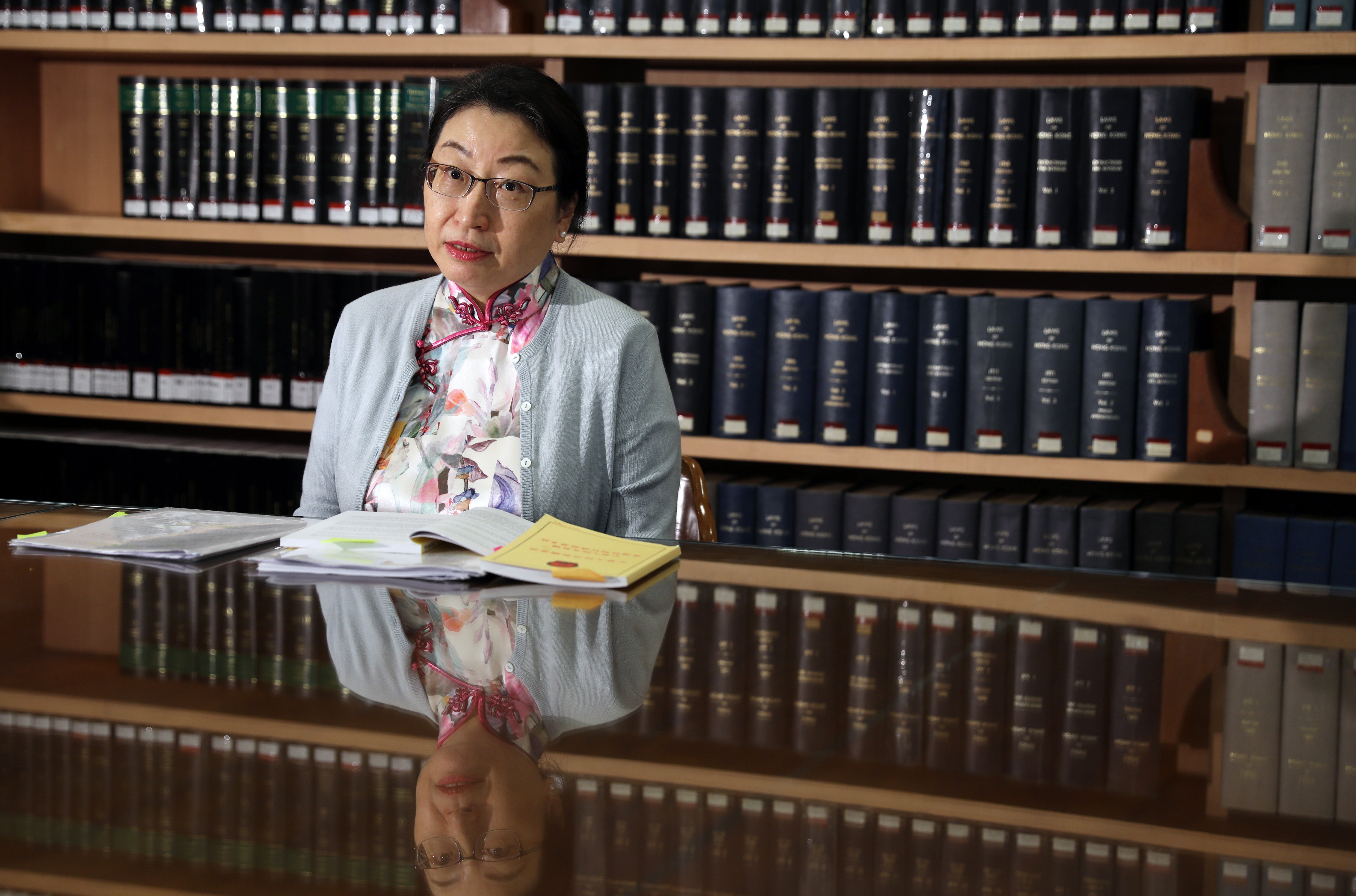 Hong Kong Secretary for Justice Teresa Cheng. Photo: Nora Tam