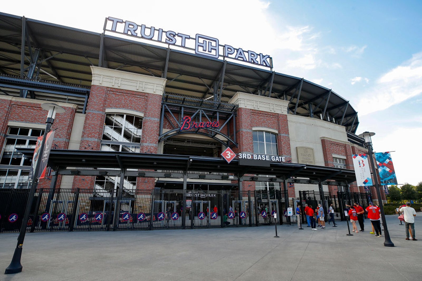 Atlantas Truist Park is scheduled to host the 2021 MLB All-Star game July 13. (Todd Kirkland/Getty Images/TNS)
