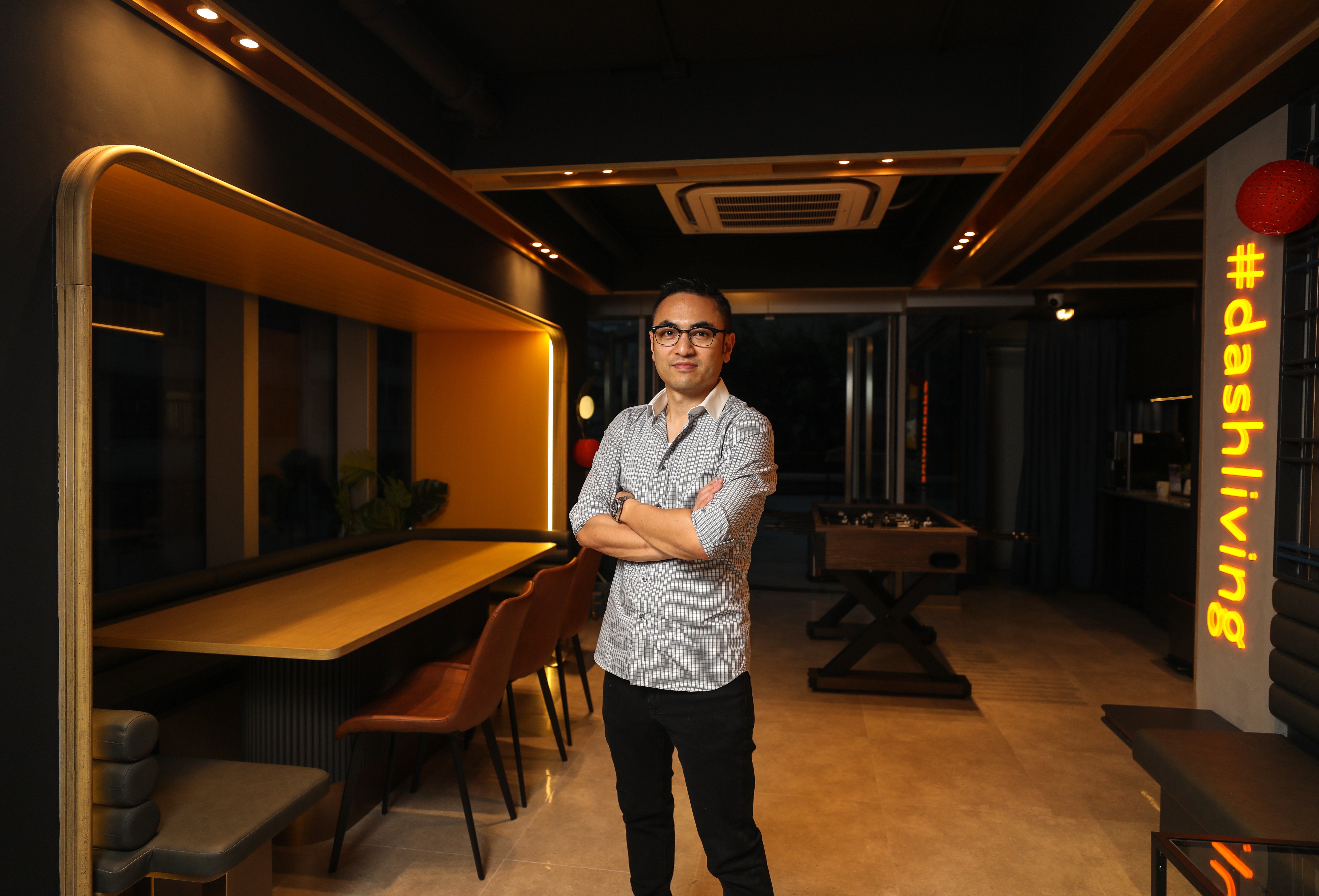 Aaron Lee Ho-ting, co-founder of Dash Living. Photo: Xiaomei Chen