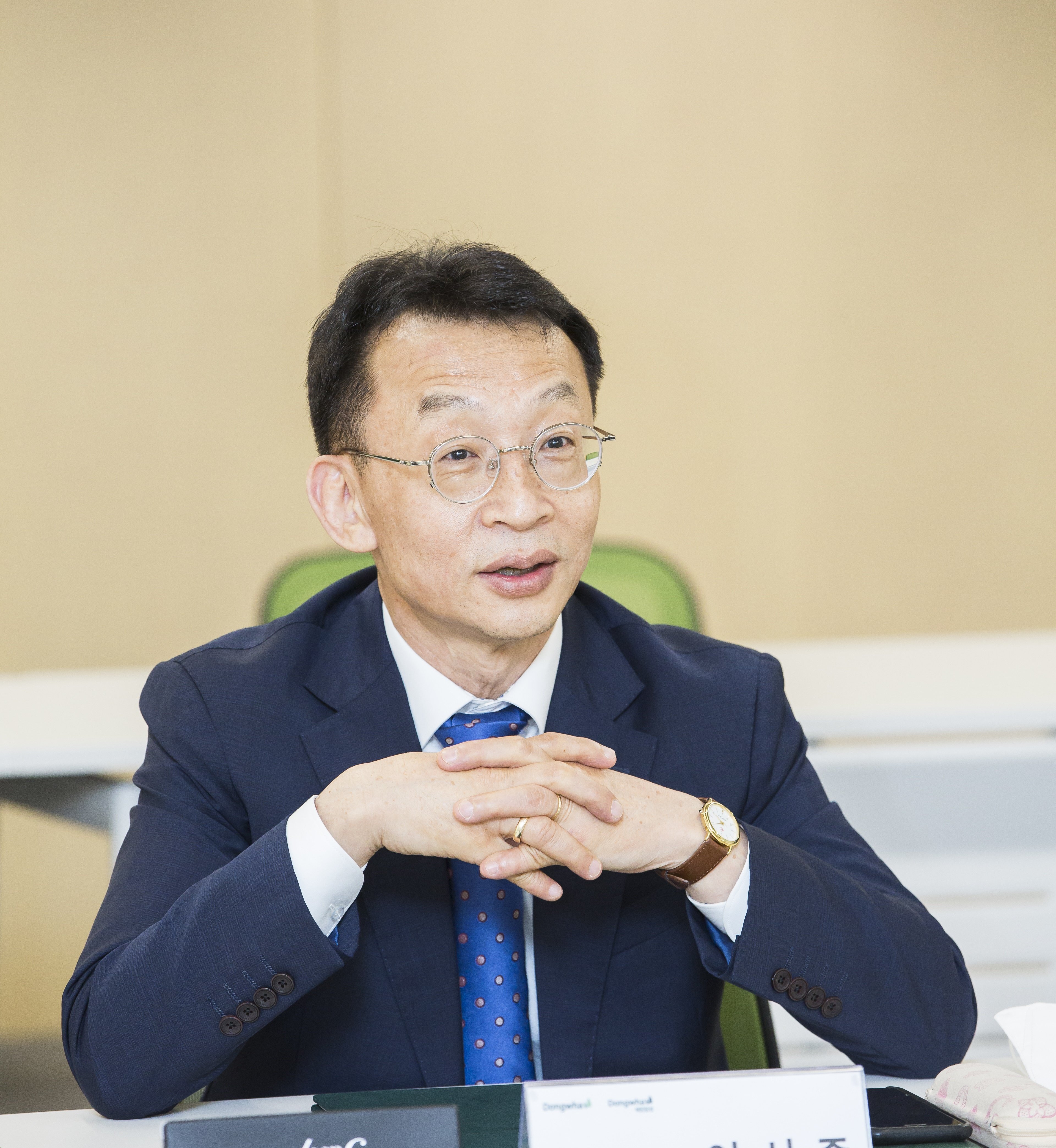 Lee Si-joon, president, Dongwha Electrolyte