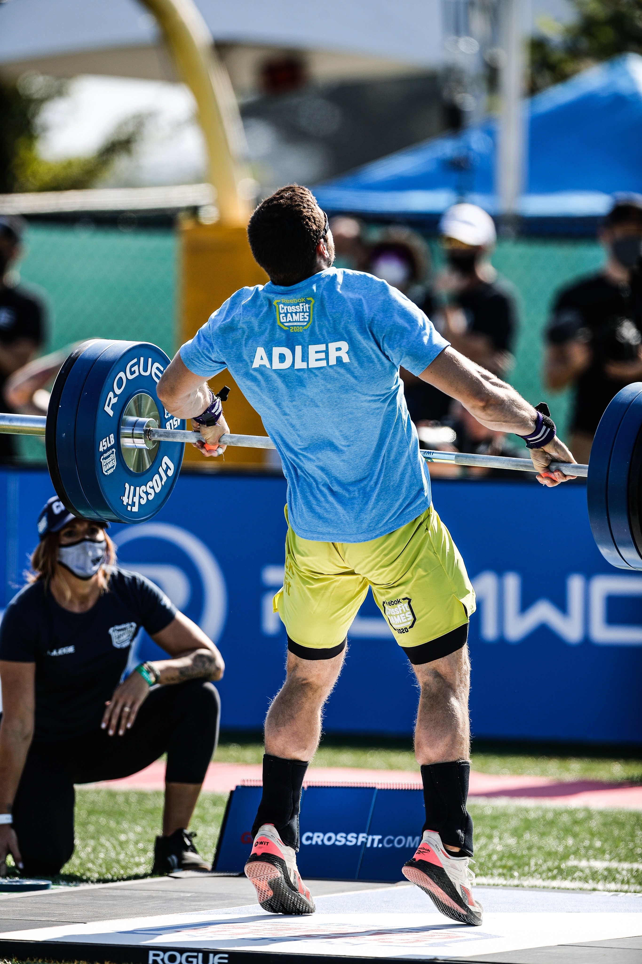 Jeffrey Adler now finds himself in front of the competition for the 2021 CrossFit season. Photo: CrossFit Games