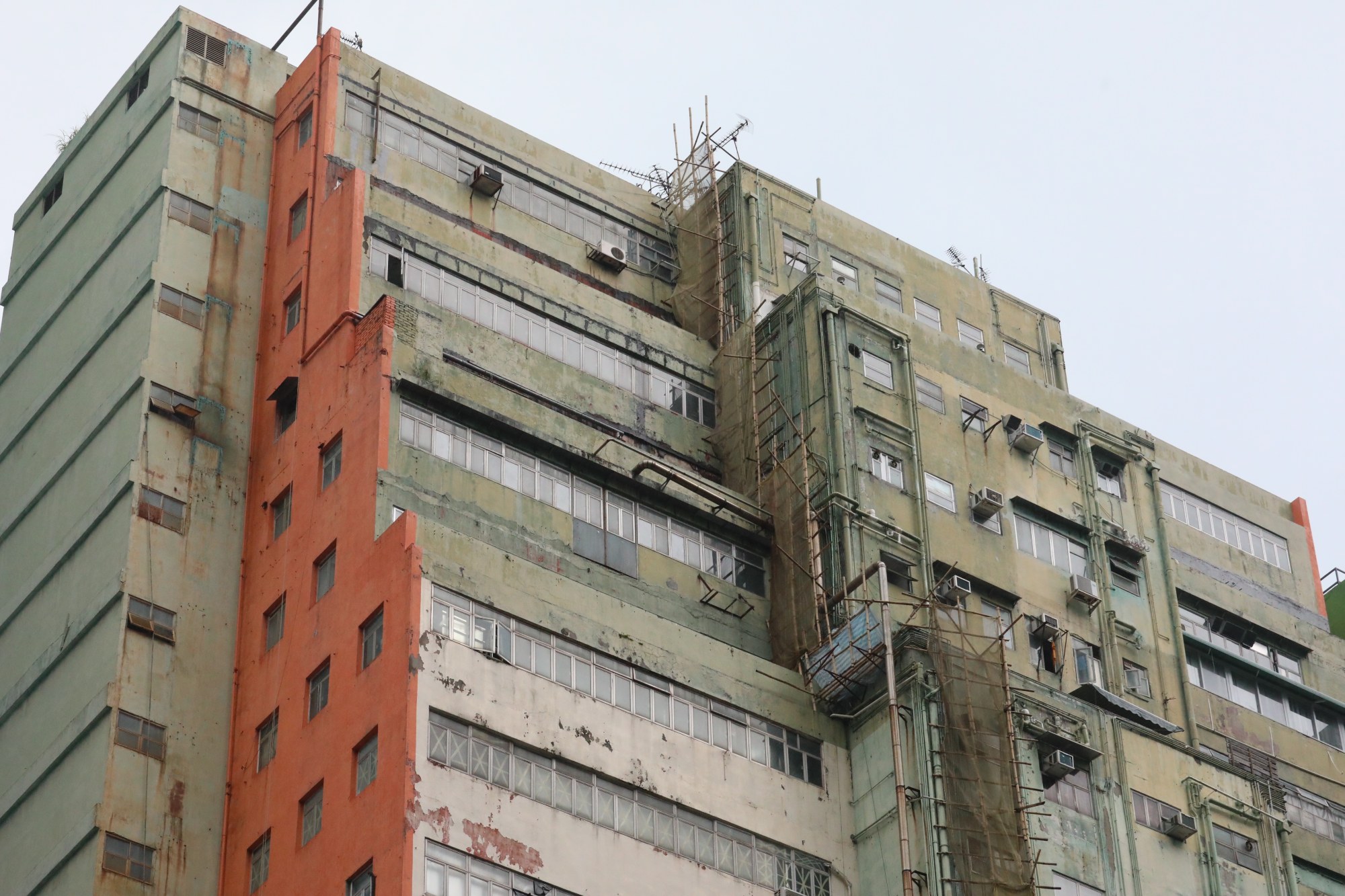 The Tsuen Wan factory building where the explosives were discovered. Photo: Felix Wong The Tsuen Wan factory building where the explosives were discovered. Photo: Felix Wong