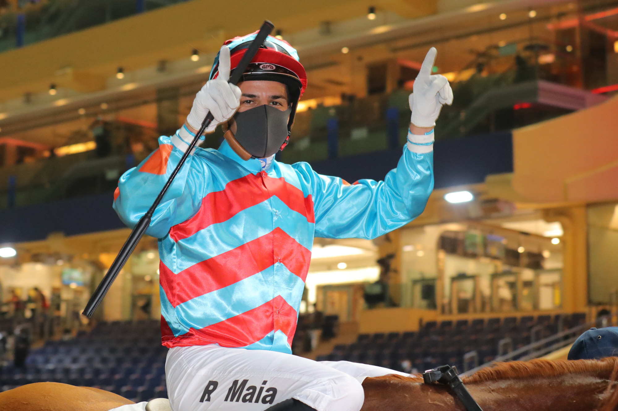 Ruan Maia returns aboard Bulletproof after winning at Happy Valley.