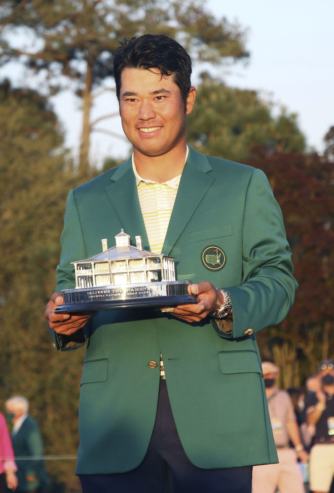 Masters: green-jacketed Hideki Matsuyama would relish Tokyo Olympic ...