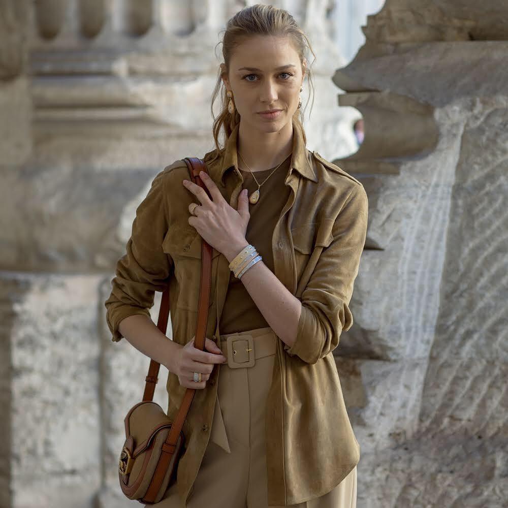 Italian journalist and model Beatrice Borromeo Casiraghi poses during  News Photo - Getty Images