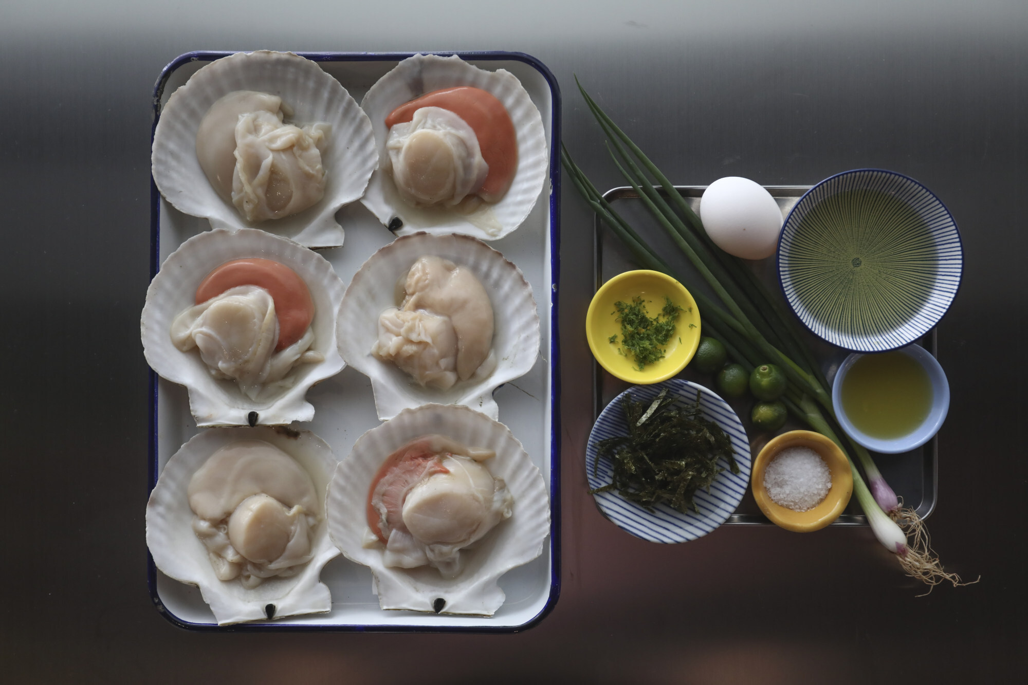 The ingredients for the dish. Photo: SCMP / Jonathan Wong
