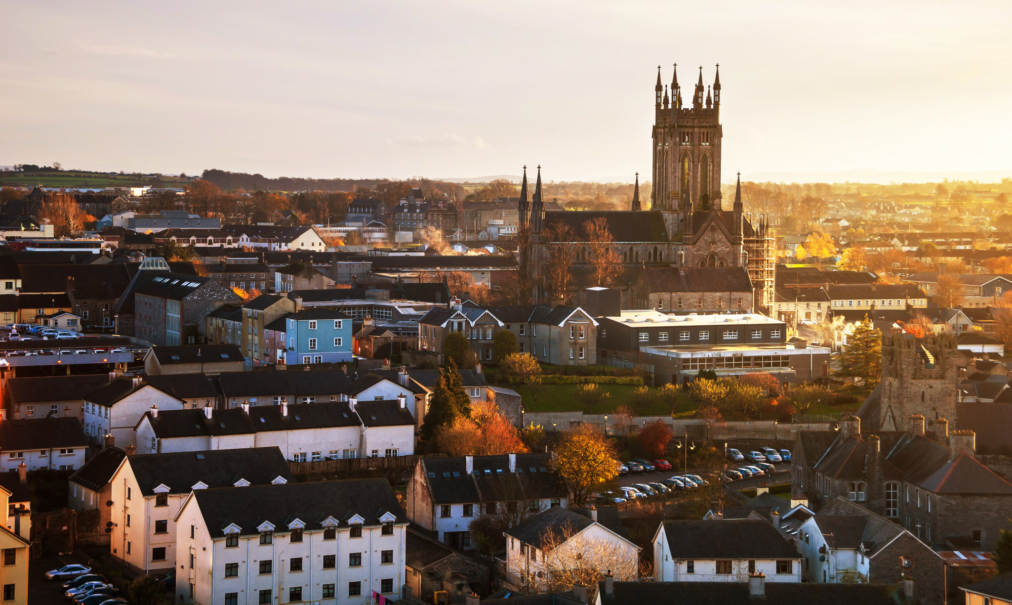 St Mary’s Cathedral in Kilkenny, Ireland. Wolfwalkers is set in the town and the surrounding area. Photo: Shutterstock