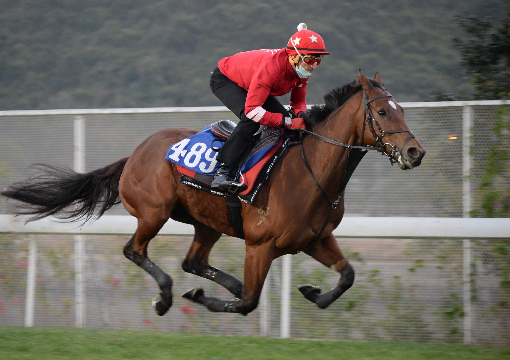 Douglas Whyte works Carroll Street at Sha Tin.